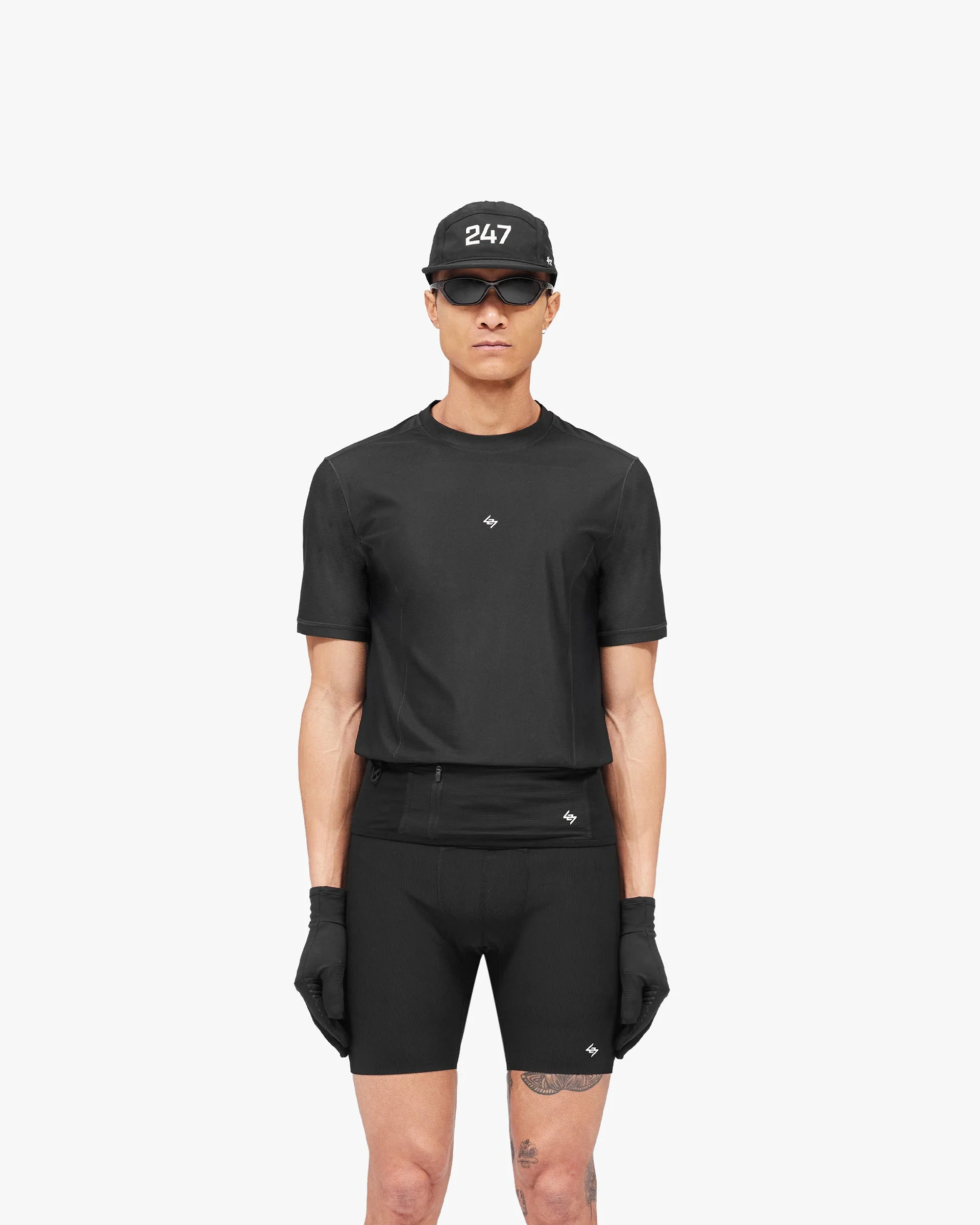 247 Hybrid T-Shirt - Black Fade Out - Image 3