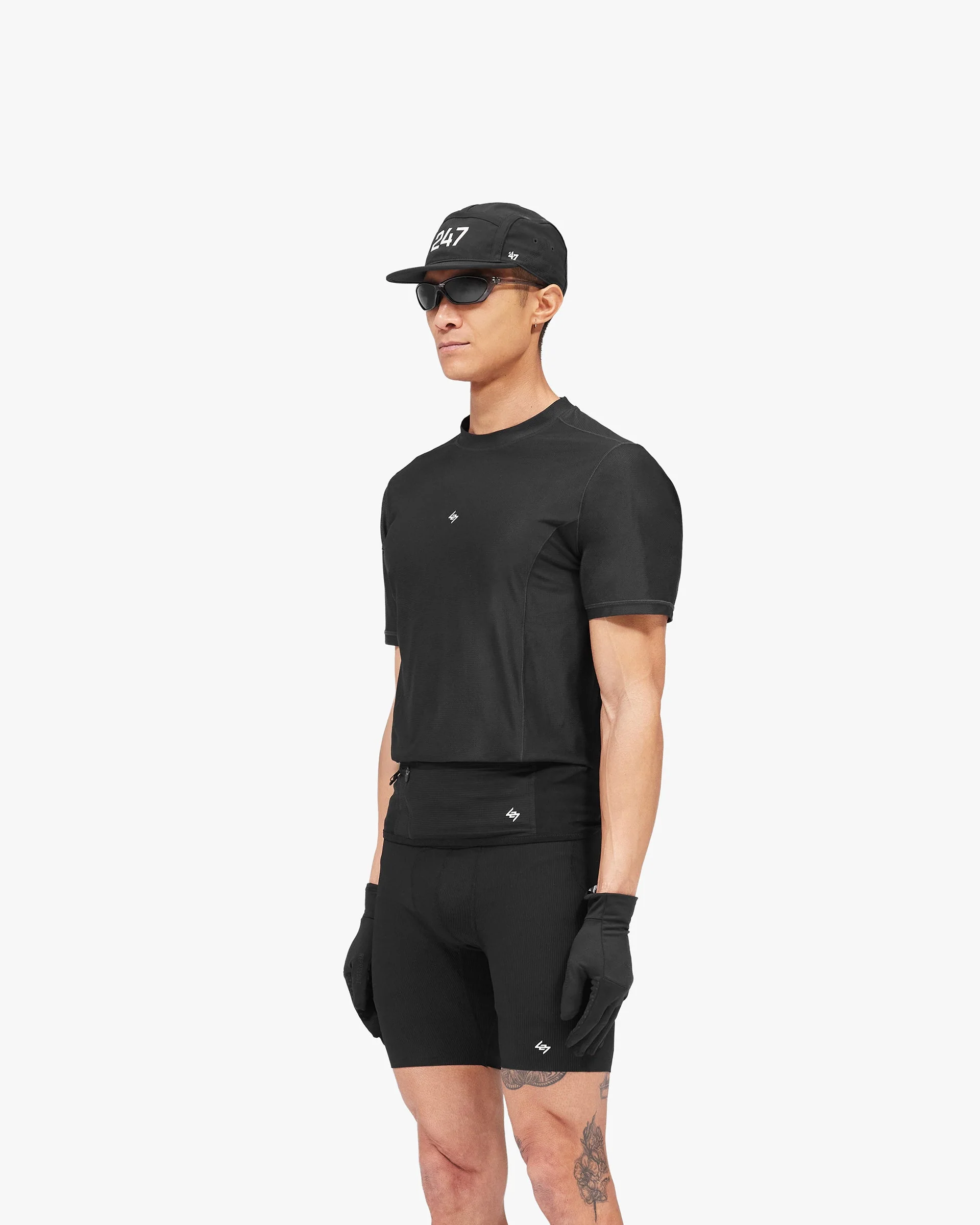 247 Hybrid T-Shirt - Black Fade Out - Image 4