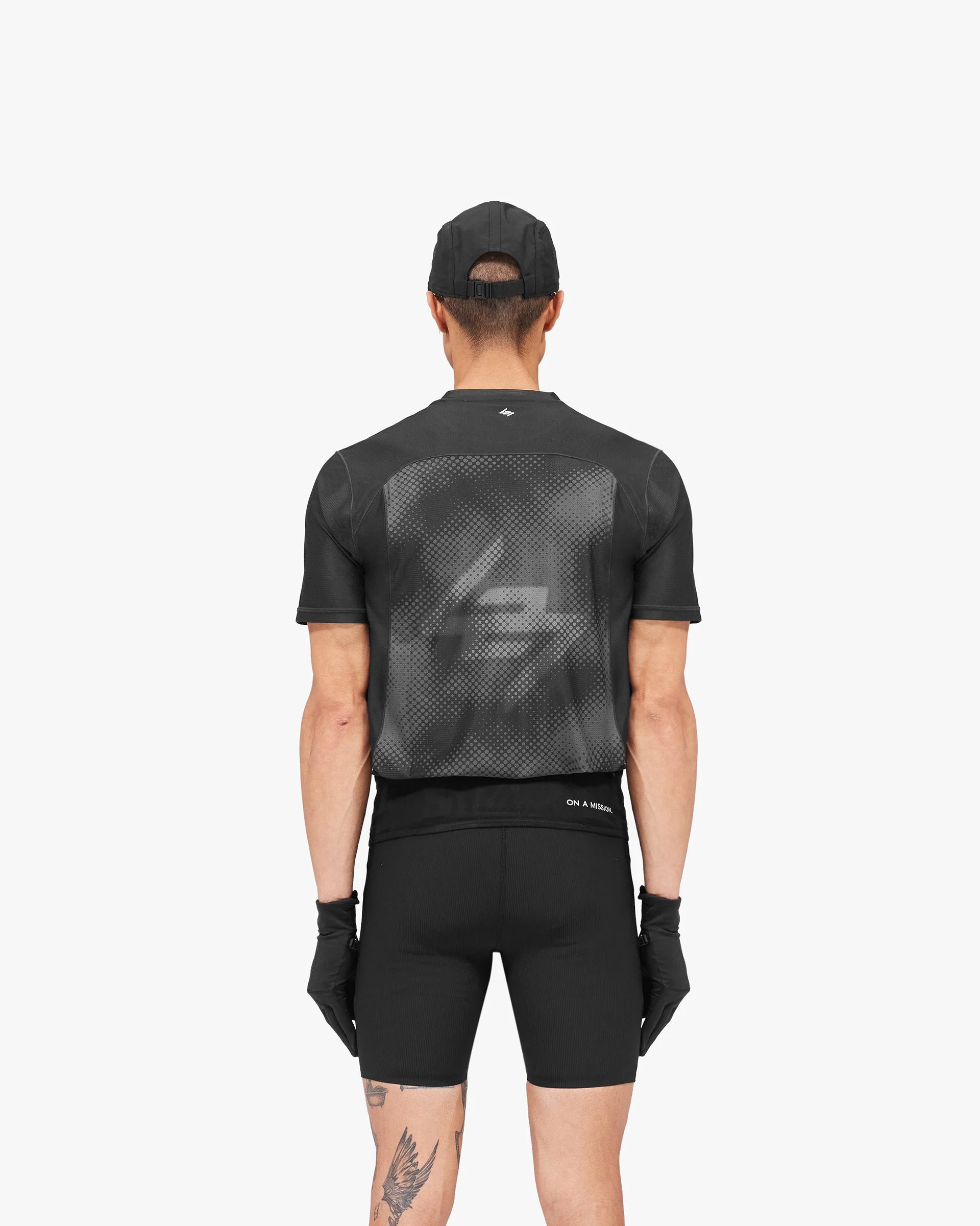 247 Hybrid T-Shirt - Black Fade Out - Image 5