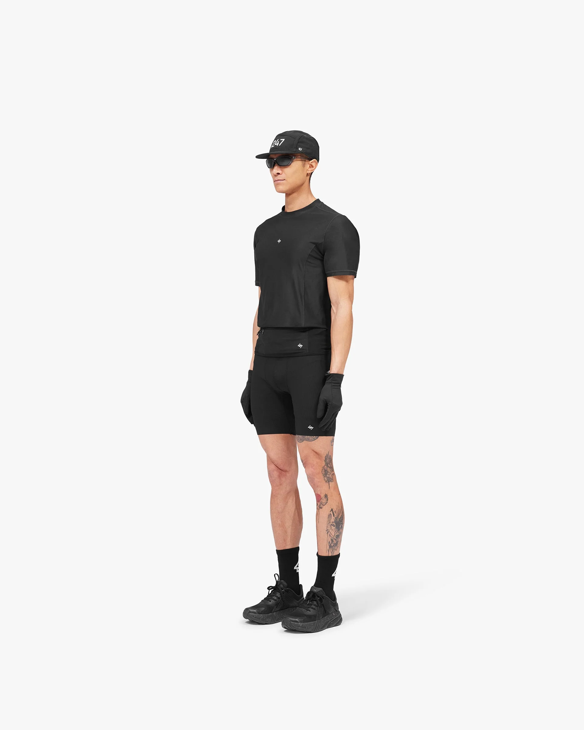 247 Hybrid T-Shirt - Black Fade Out - Image 7