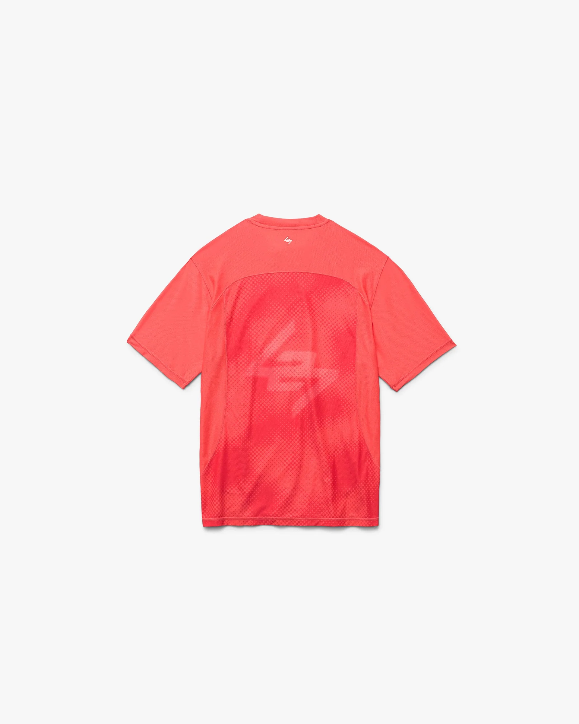 247 Hybrid T-Shirt - Red Fade Out - Image 2