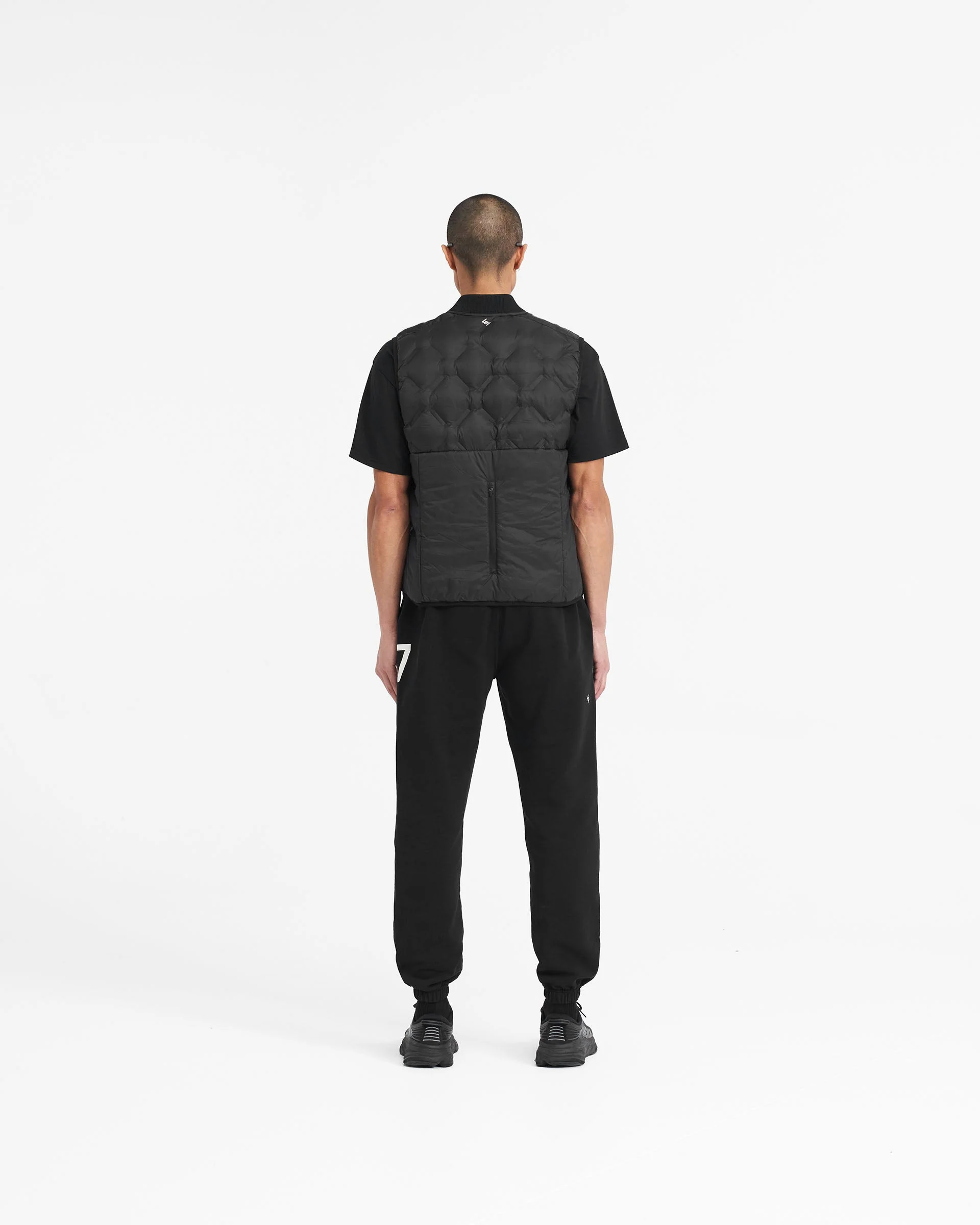 247 Lightweight Gilet - Black - Image 9
