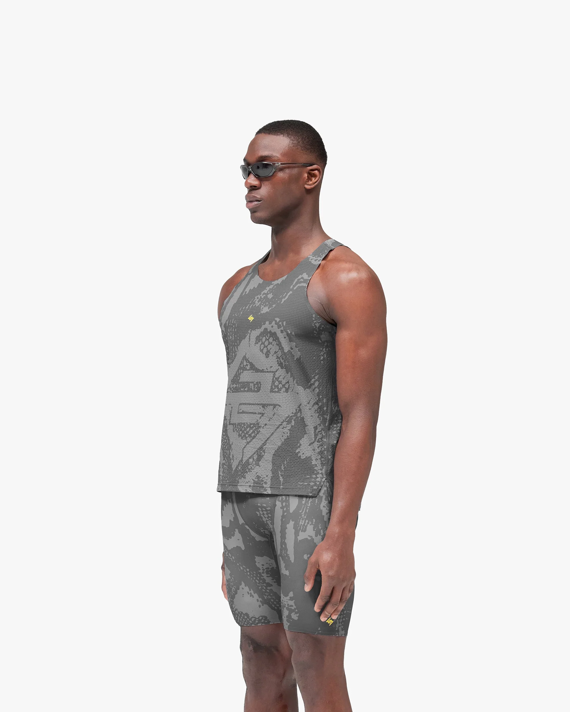 247 London Singlet - Vintage Grey - Image 4