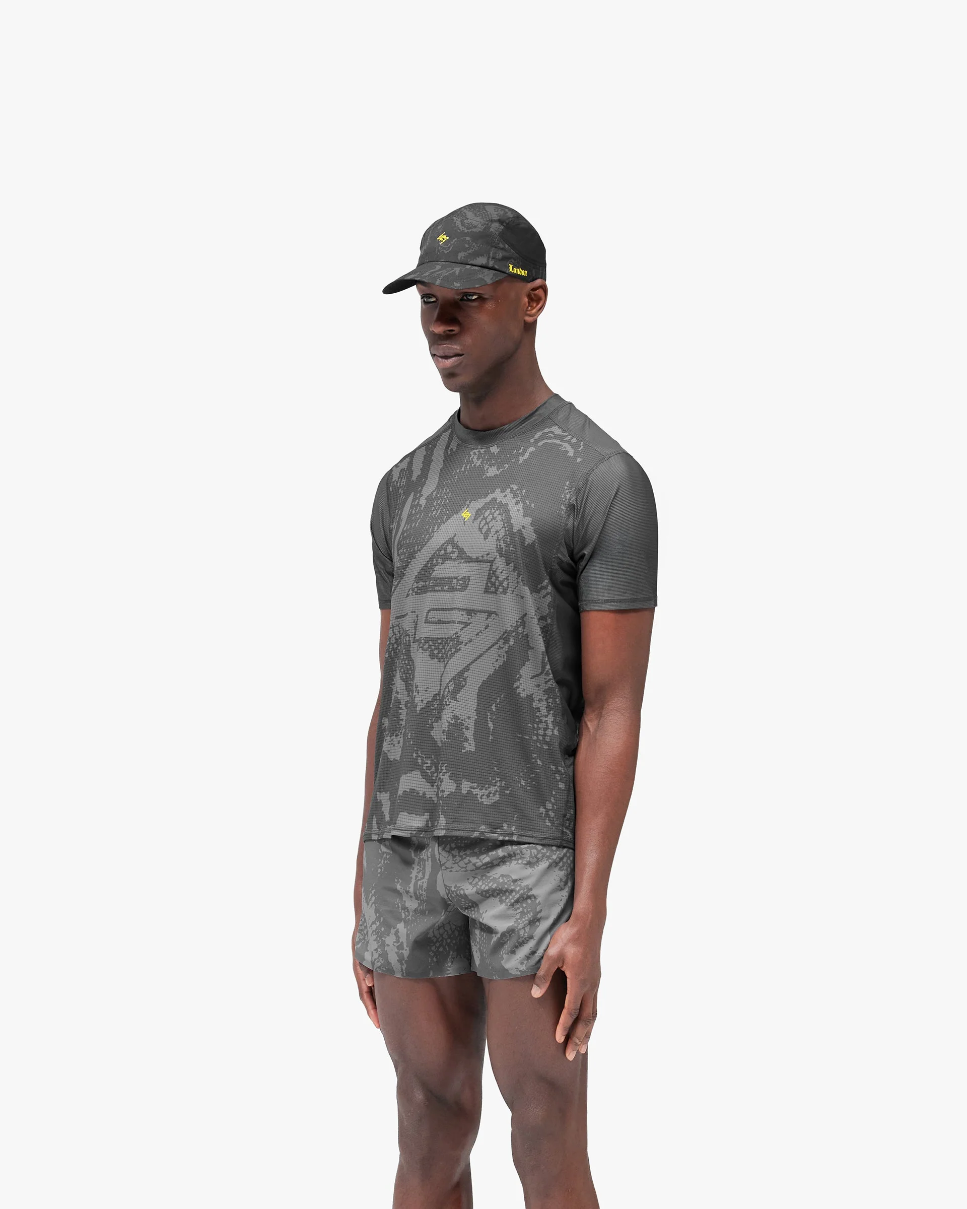 247 London T-Shirt - Vintage Grey - Image 4