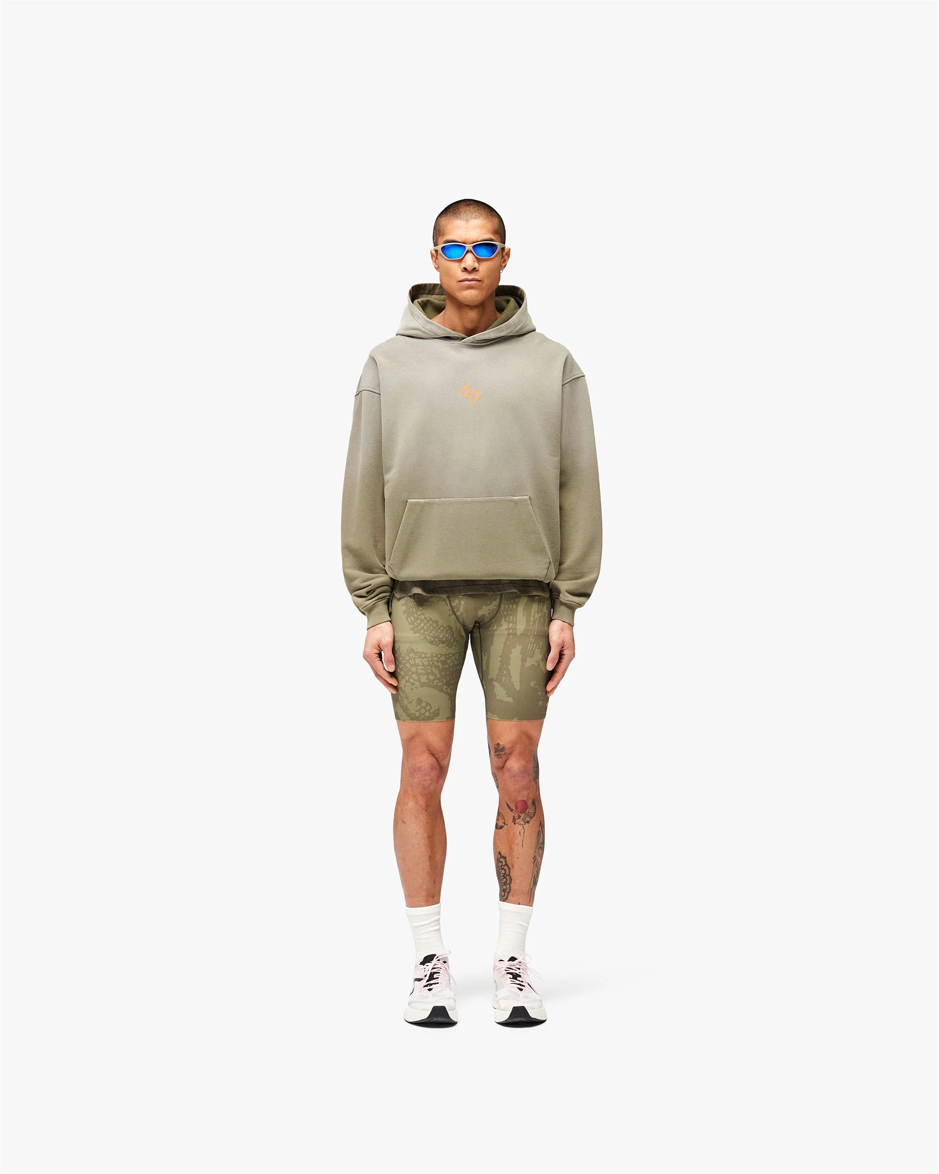247 Los Angeles Hoodie - Aged Khaki - Image 6