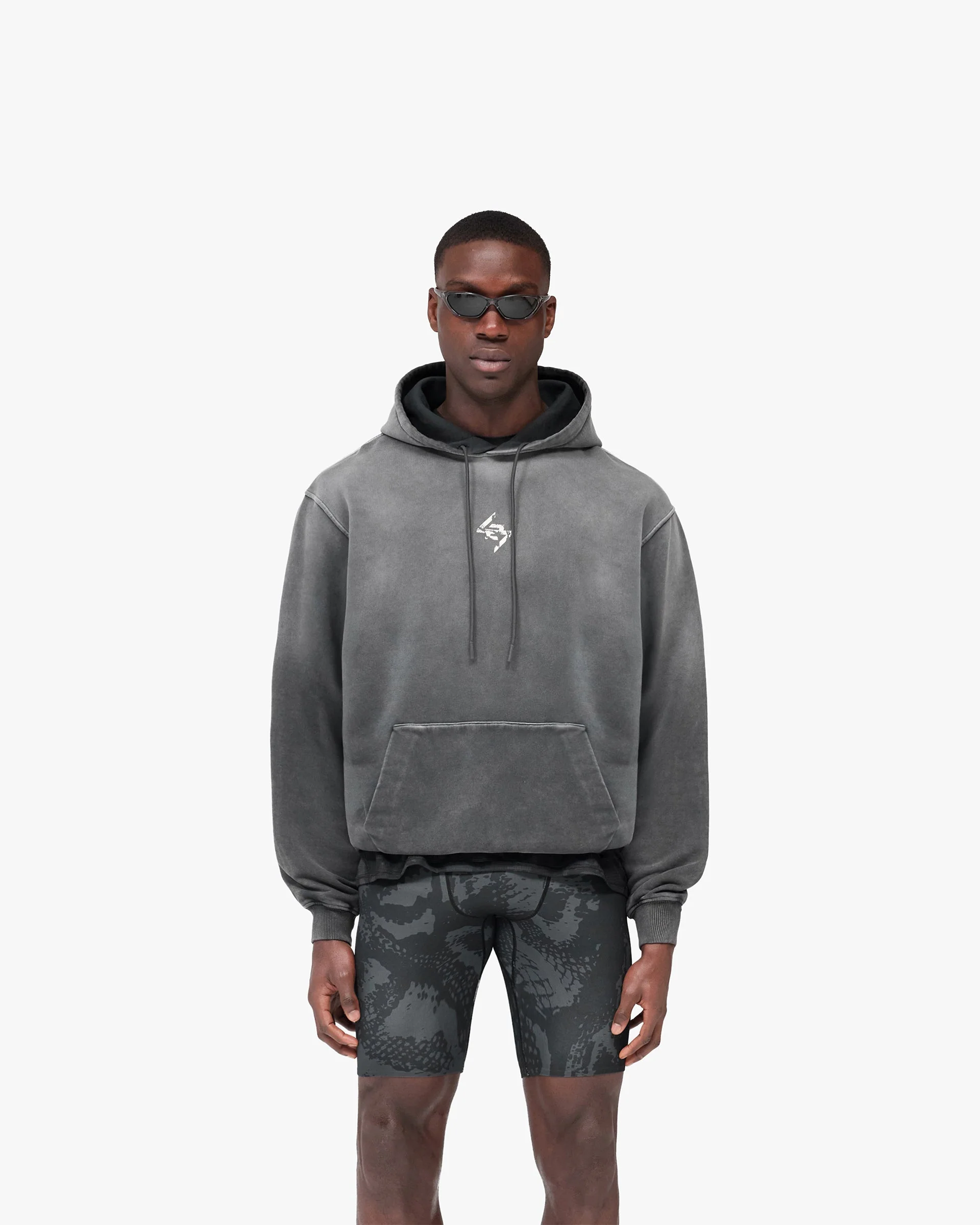 247 Manchester Hoodie - Aged Black - Image 3