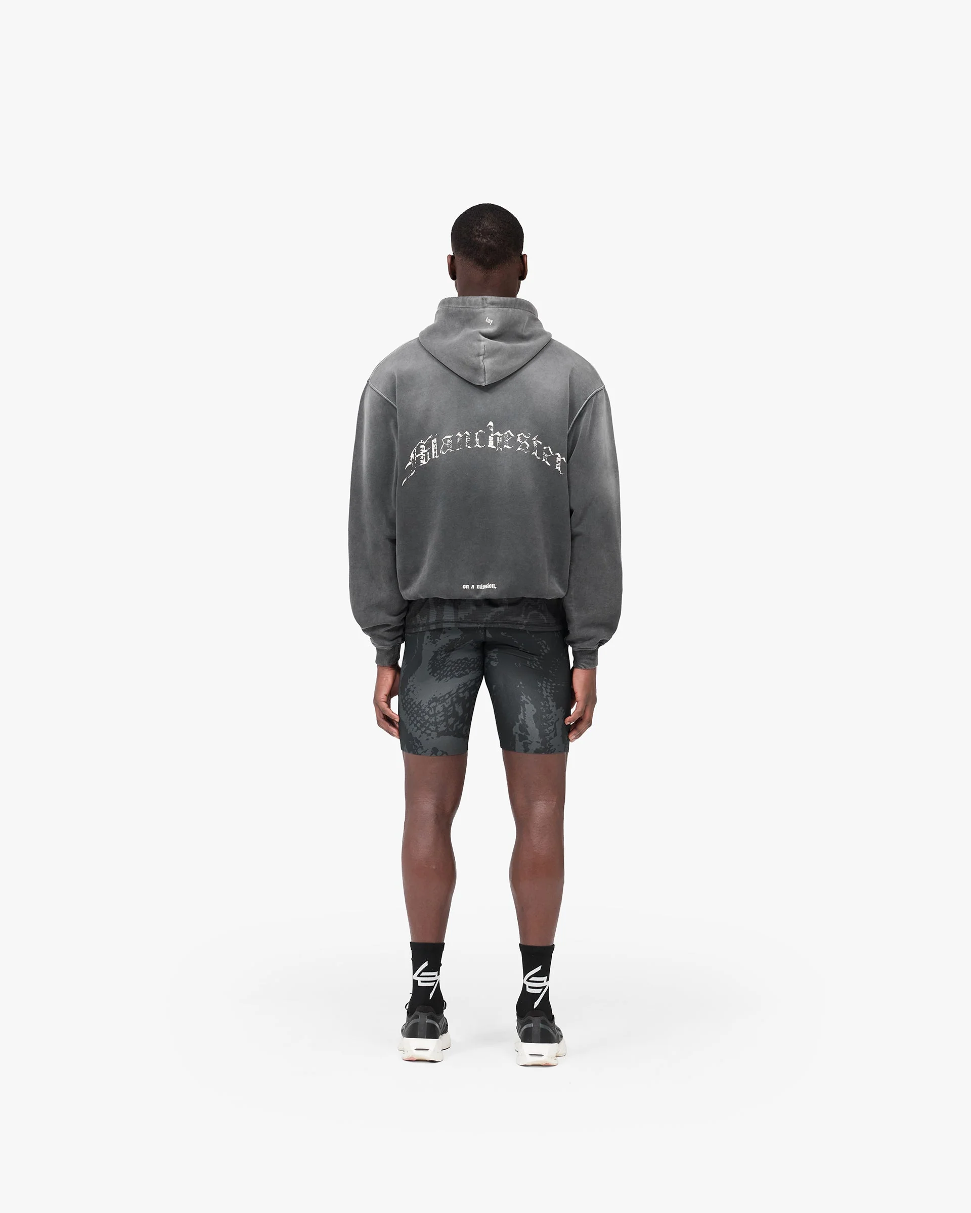 247 Manchester Hoodie - Aged Black - Image 8