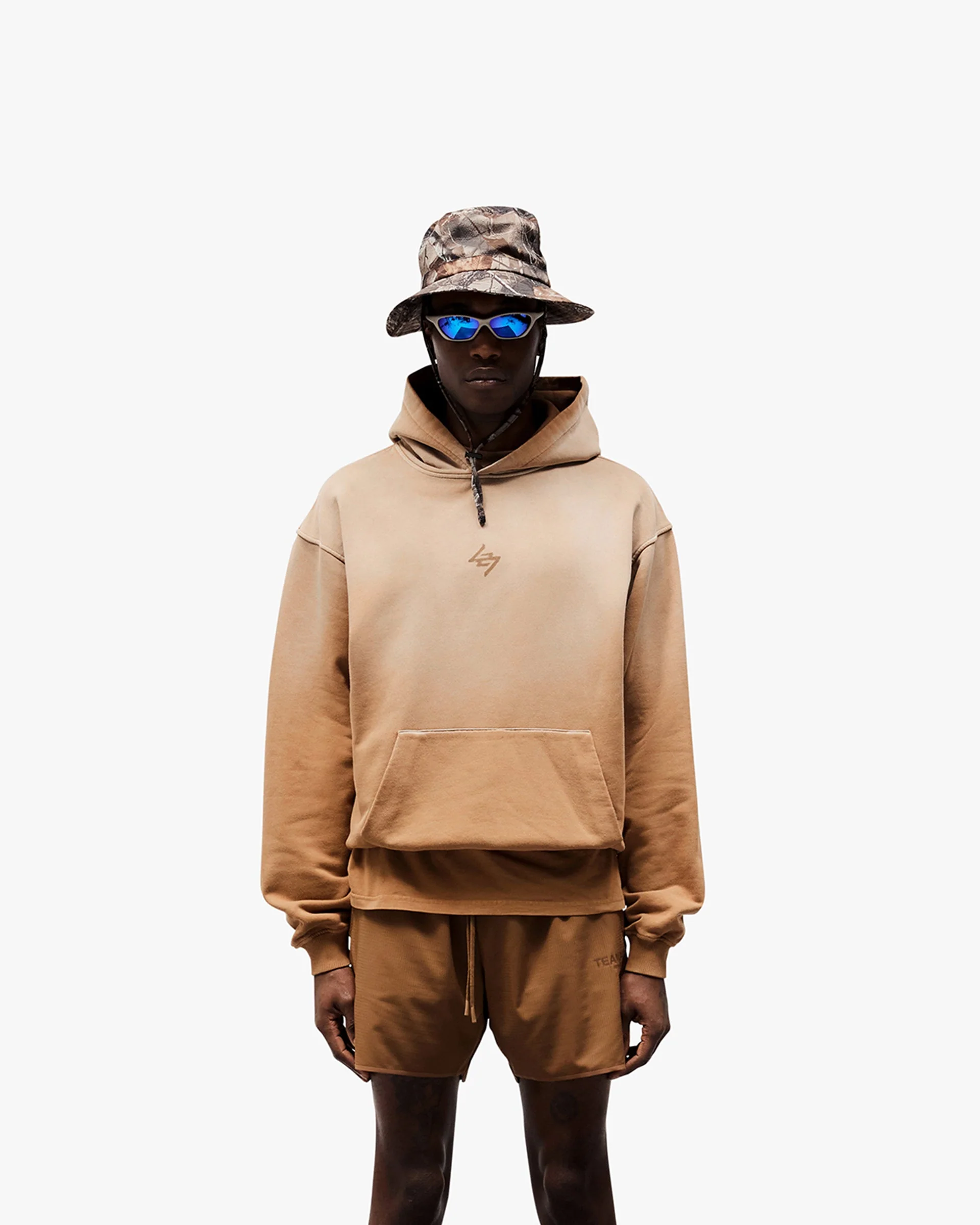 247 Motion Oversized Hoodie - Rust - Image 3