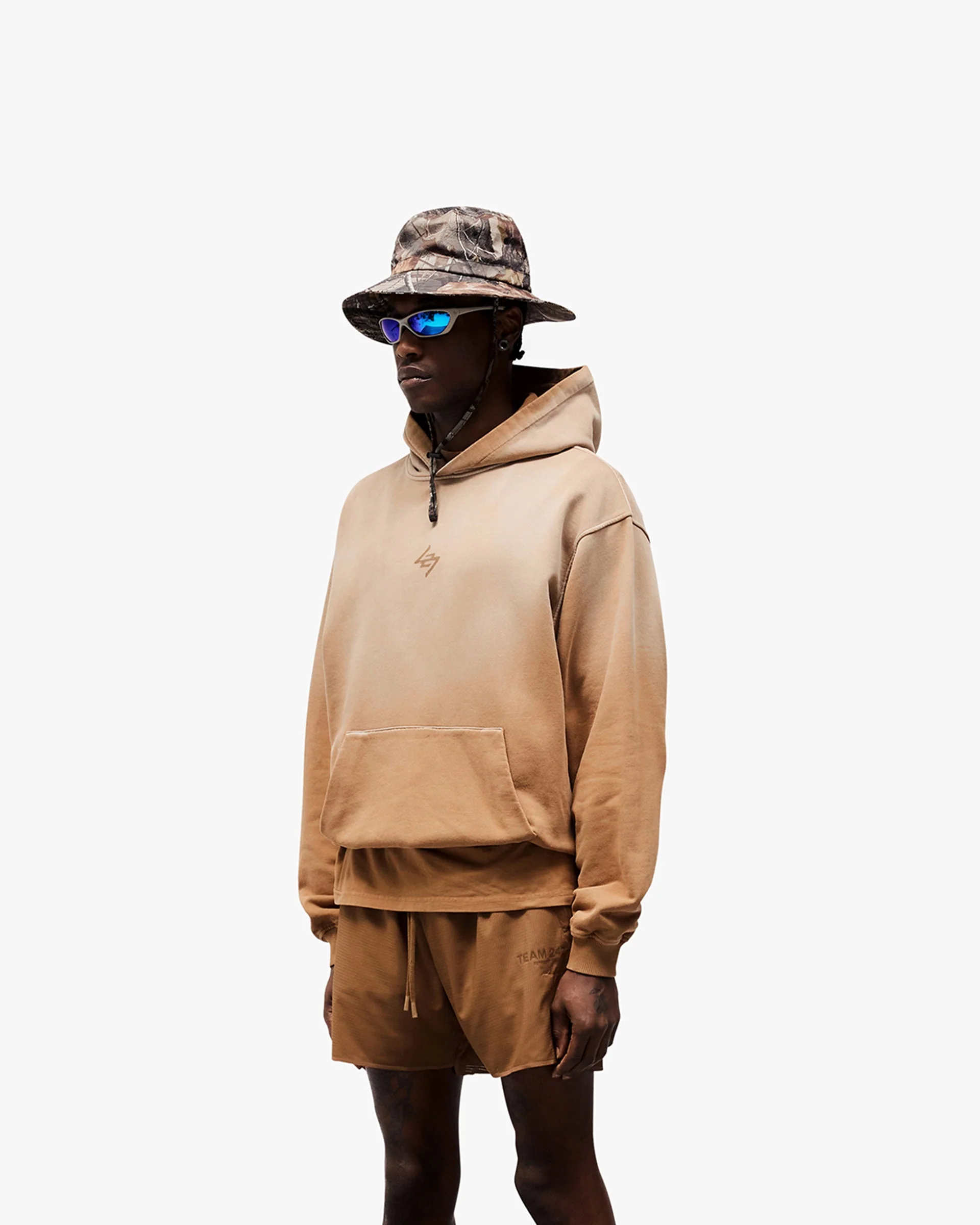 247 Motion Oversized Hoodie - Rust - Image 4