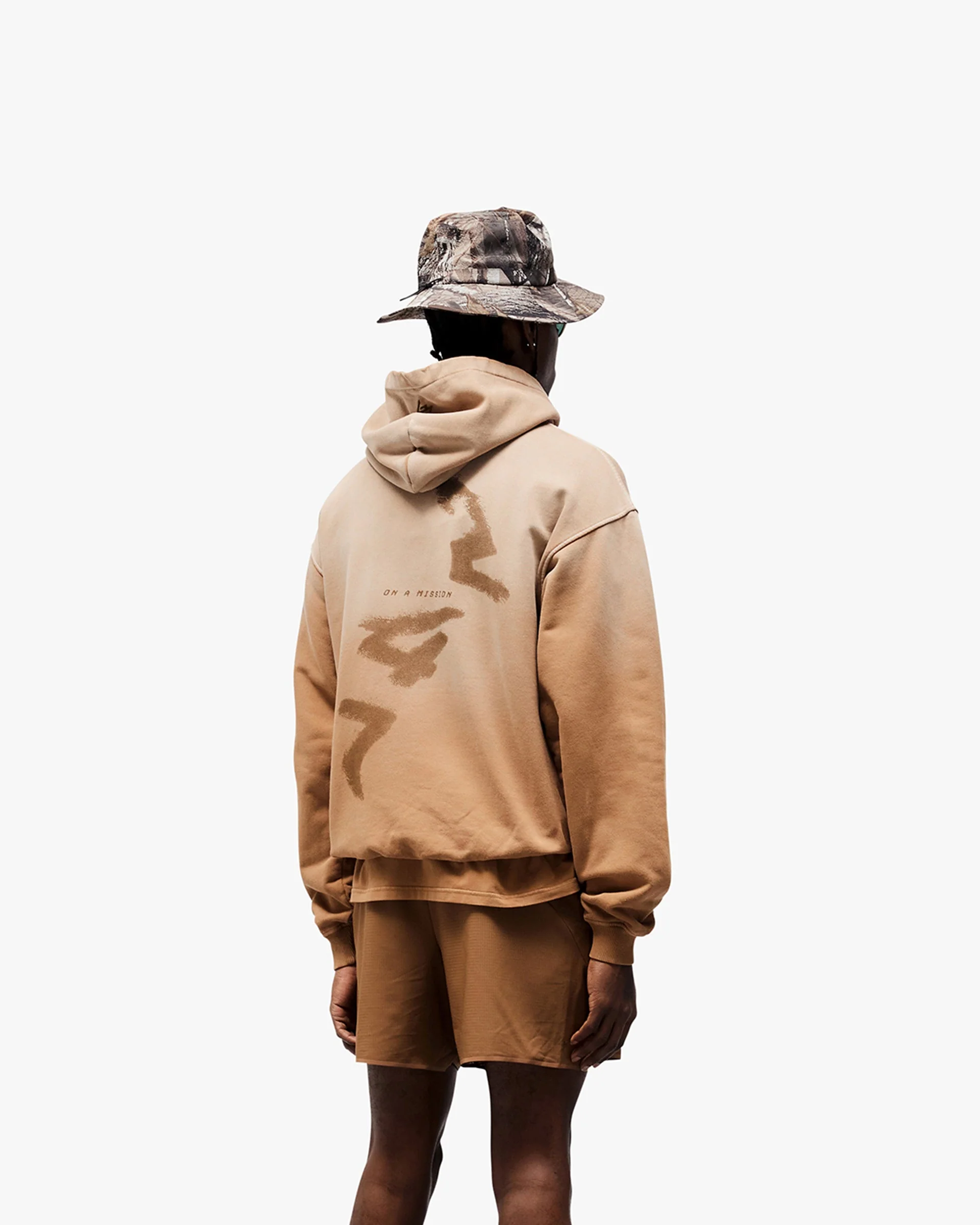 247 Motion Oversized Hoodie - Rust - Image 5