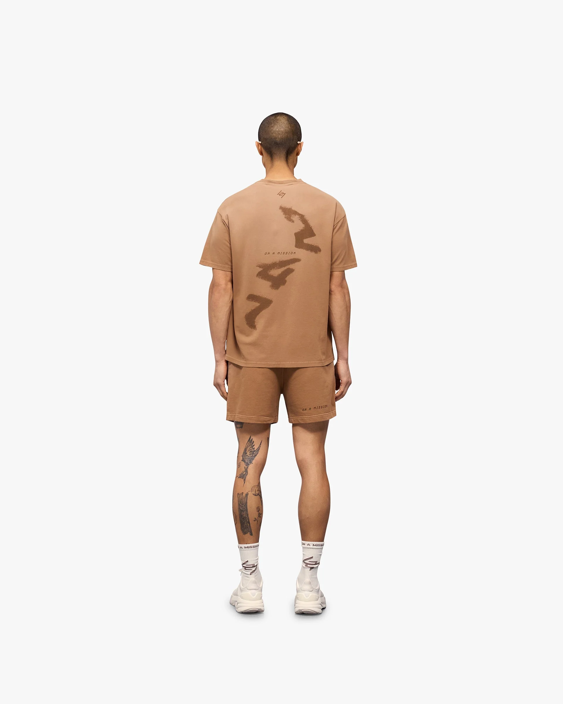 247 Motion Oversized T-Shirt - Rust - Image 8