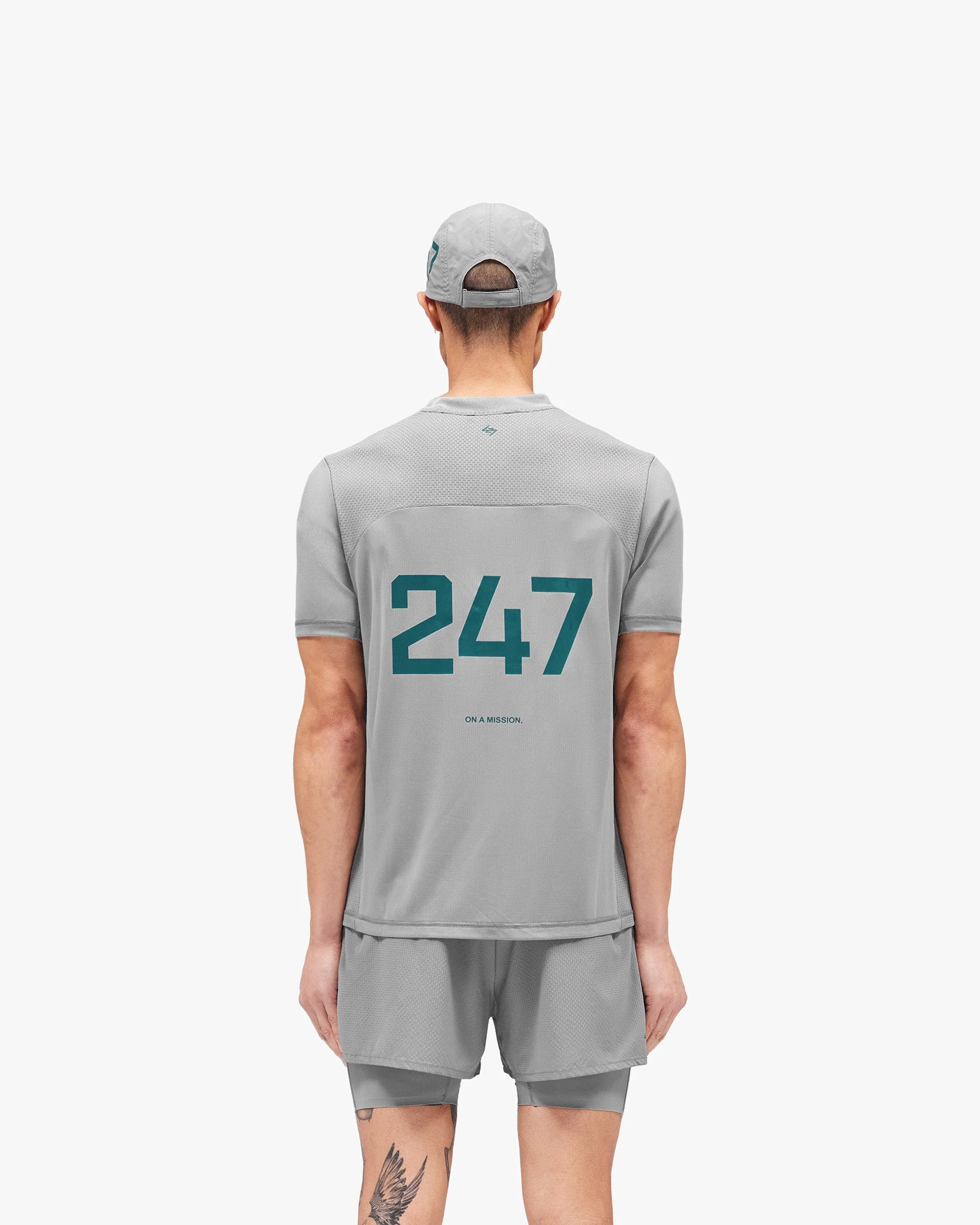 247 Numbers T-Shirt - Graphite Grey - Image 5