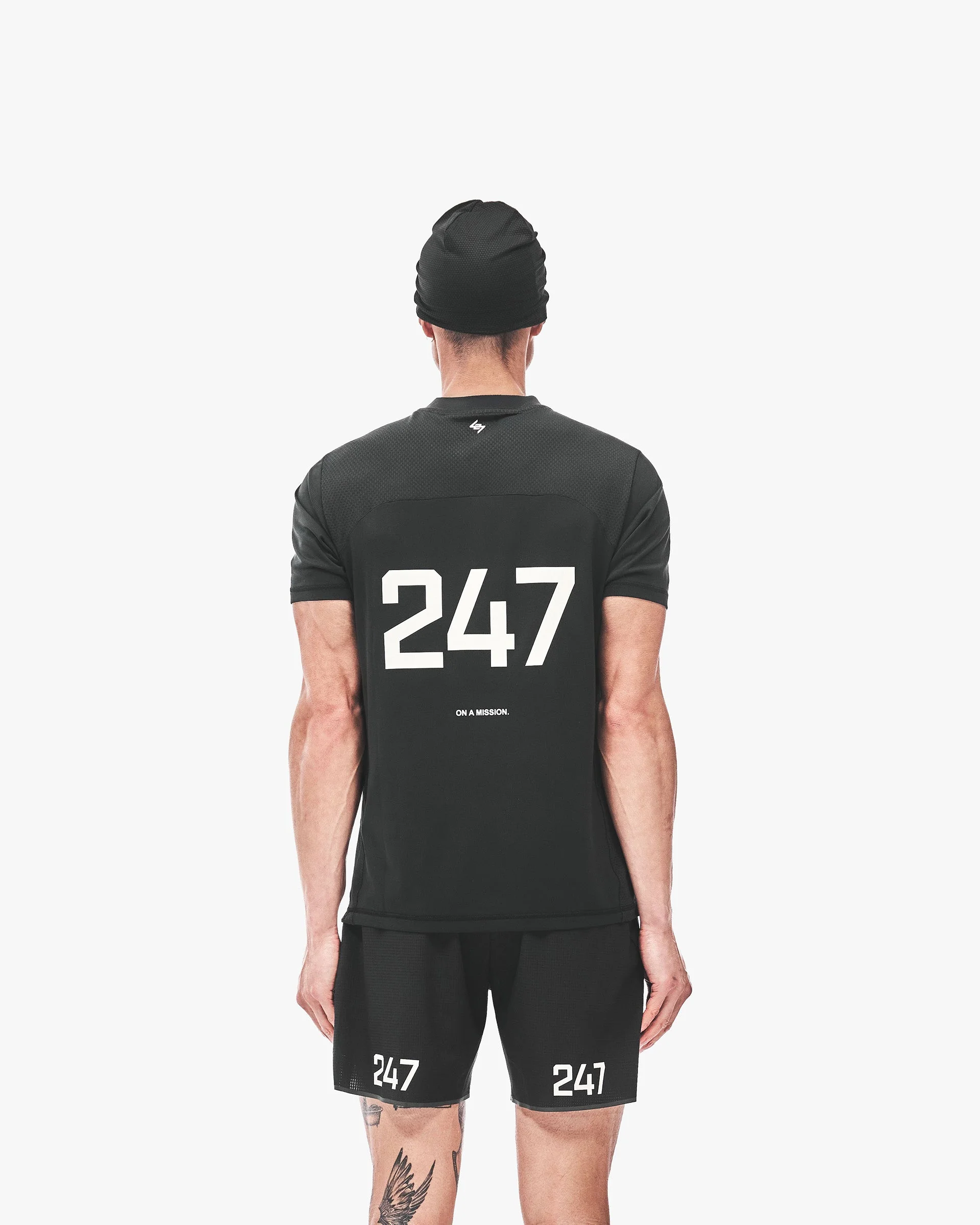 247 Numbers T-Shirt - Jet Black - Image 5
