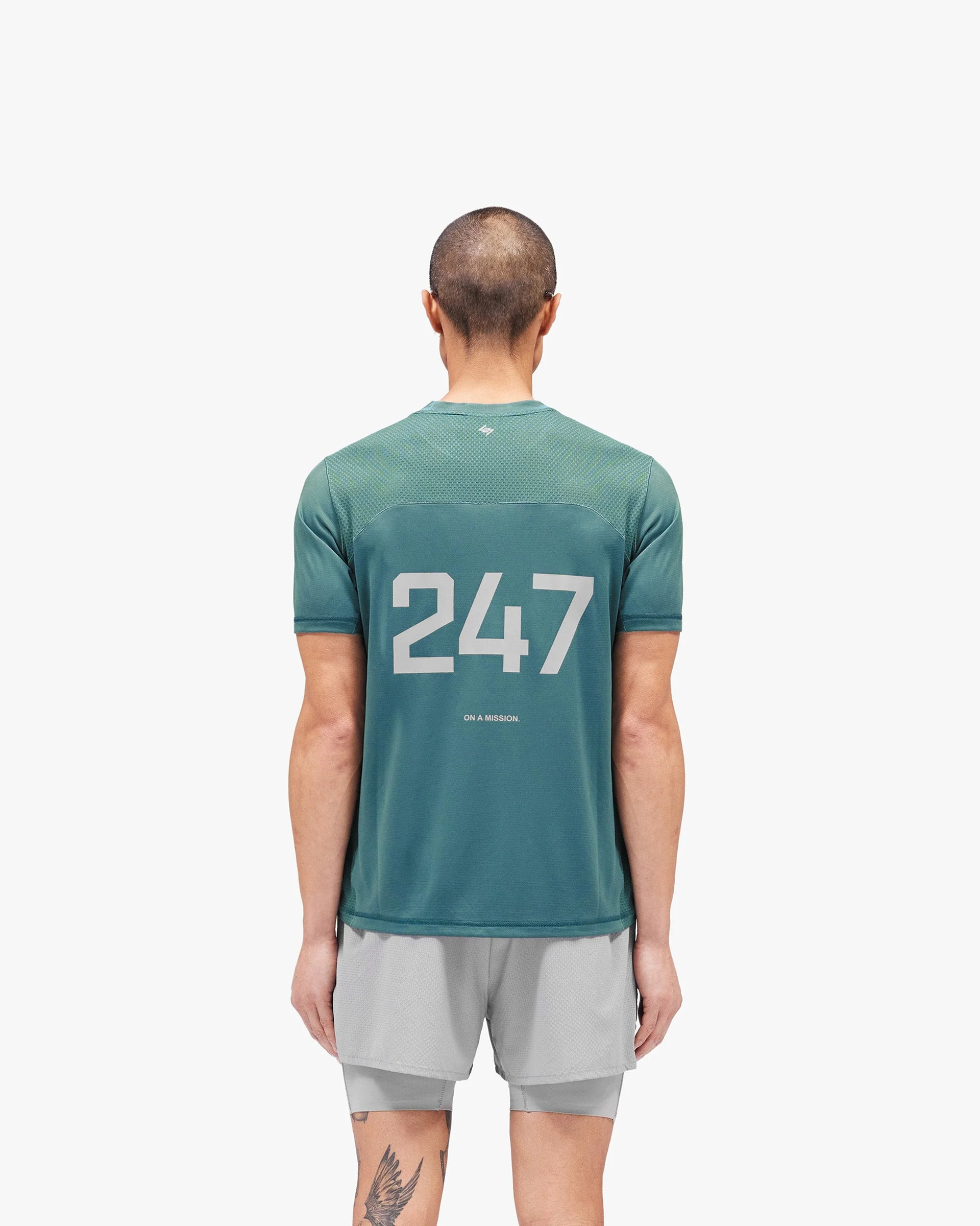 247 Numbers T-Shirt - Teal - Image 5