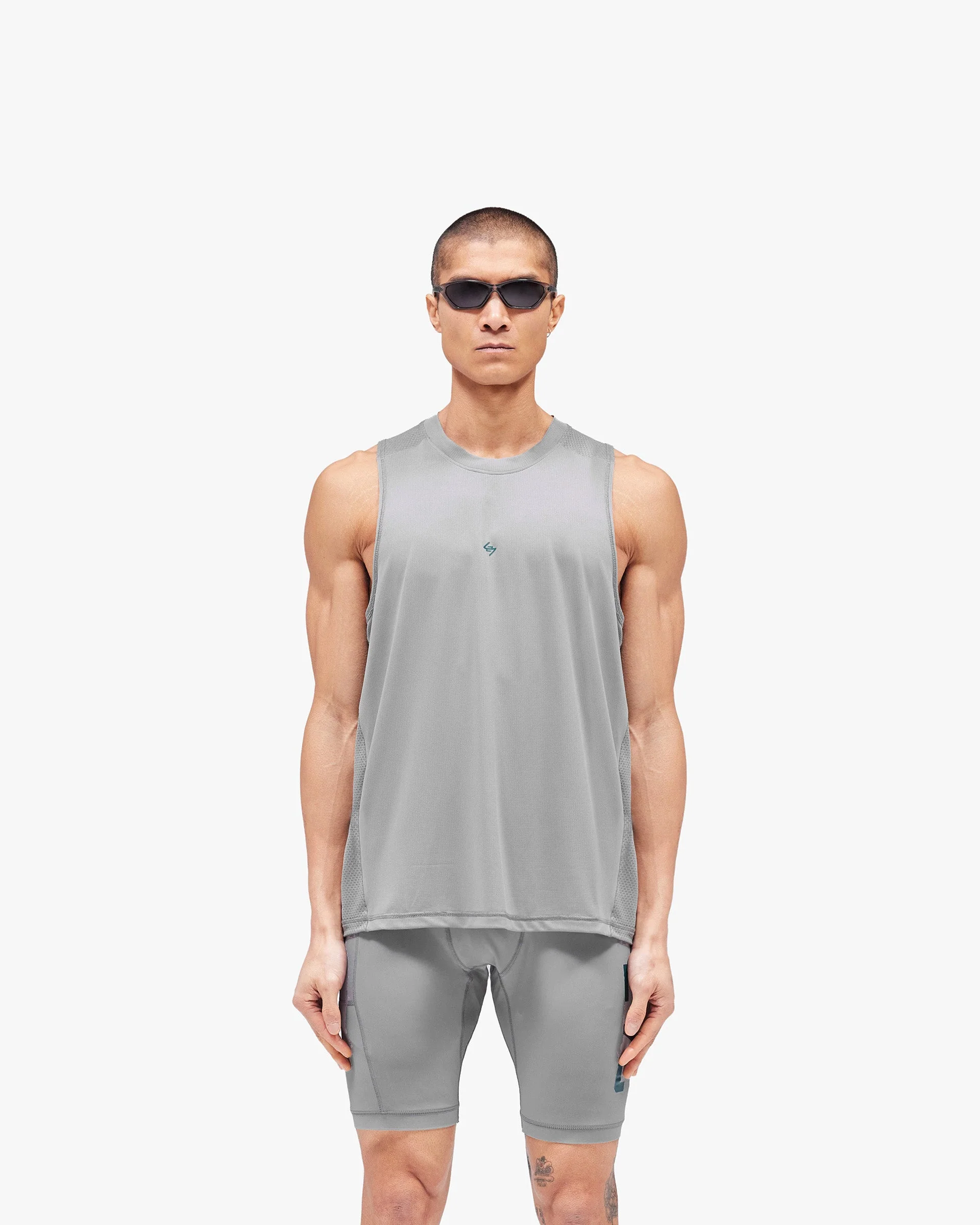 247 Numbers Vest - Graphite Grey - Image 3
