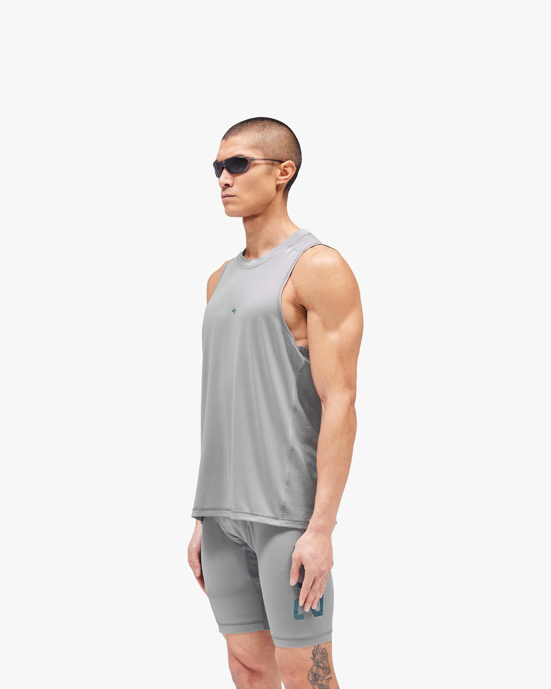 247 Numbers Vest - Graphite Grey - Image 4