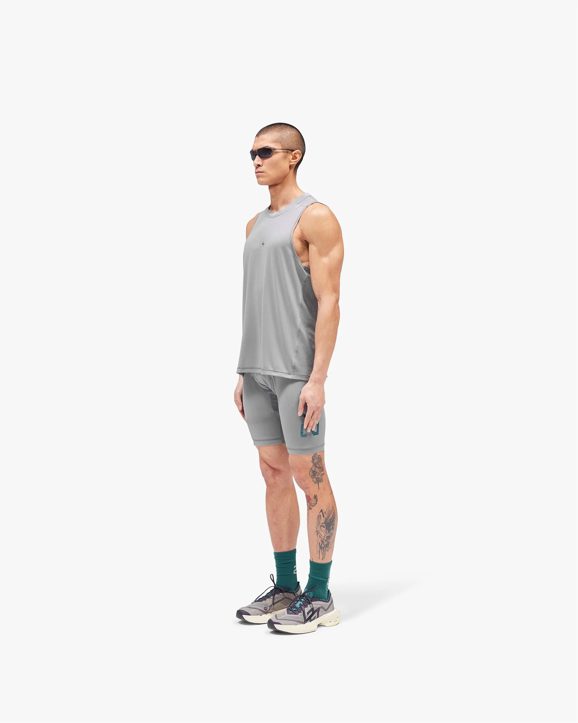 247 Numbers Vest - Graphite Grey - Image 7