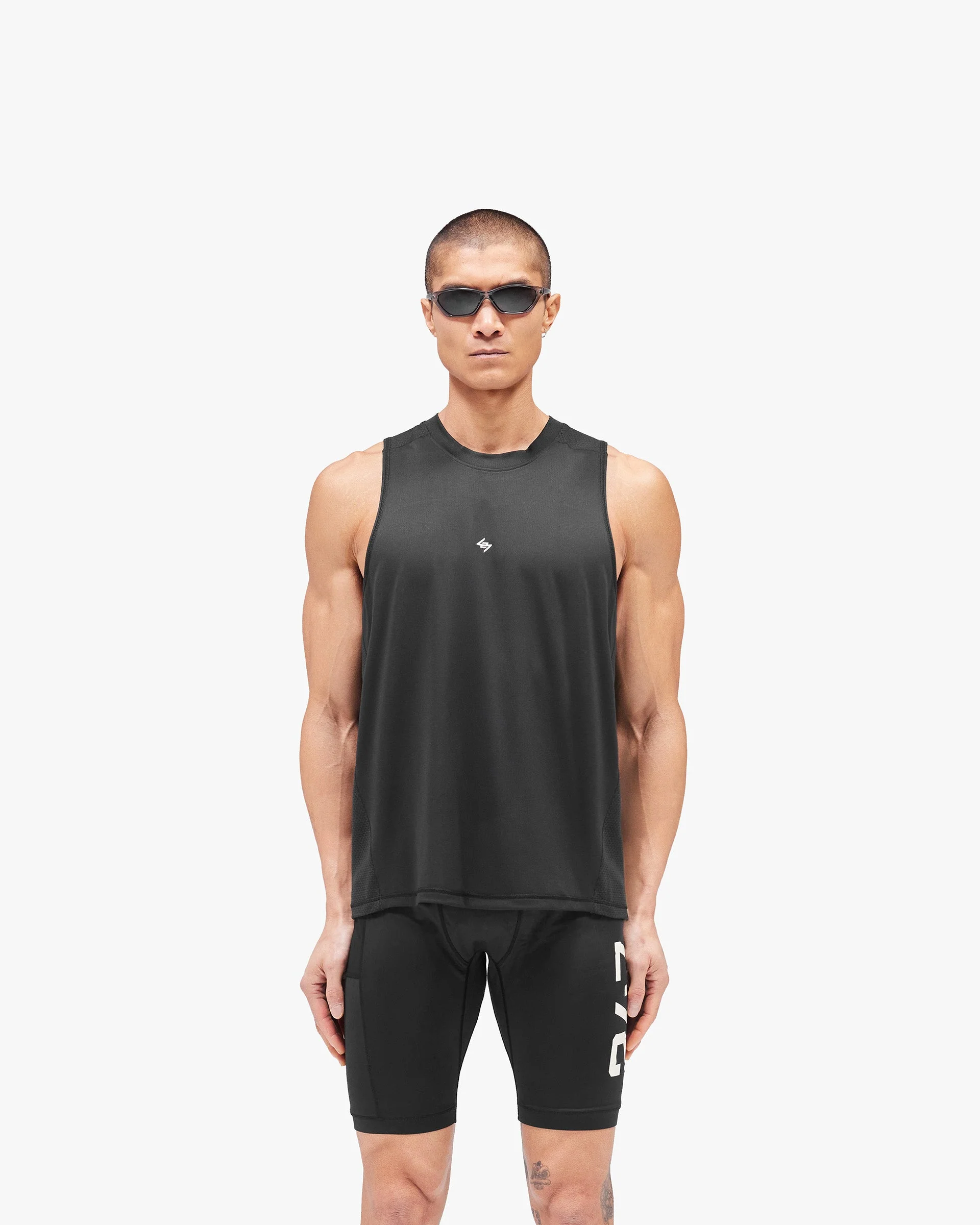 247 Numbers Vest - Jet Black - Image 3