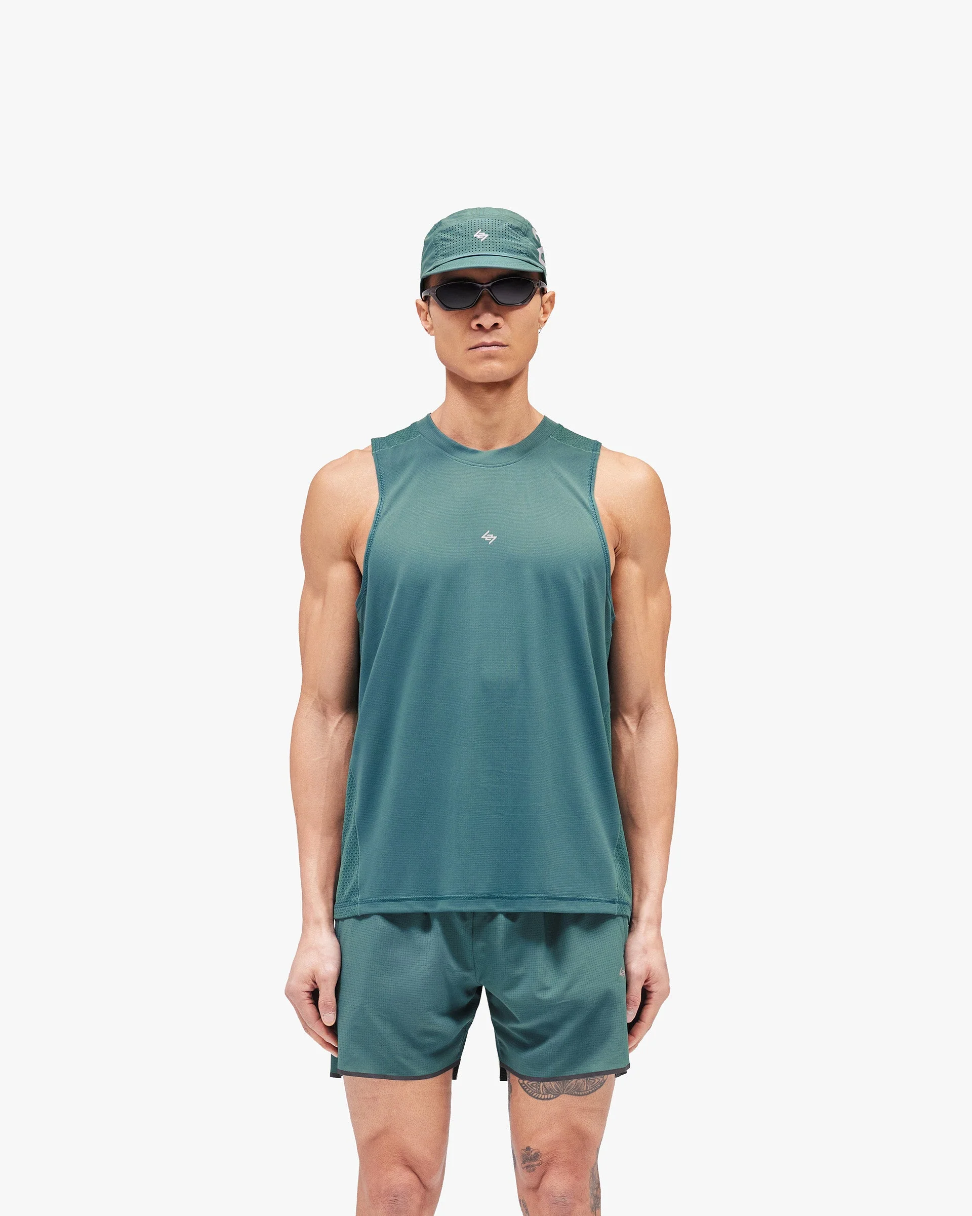 247 Numbers Vest - Teal - Image 3