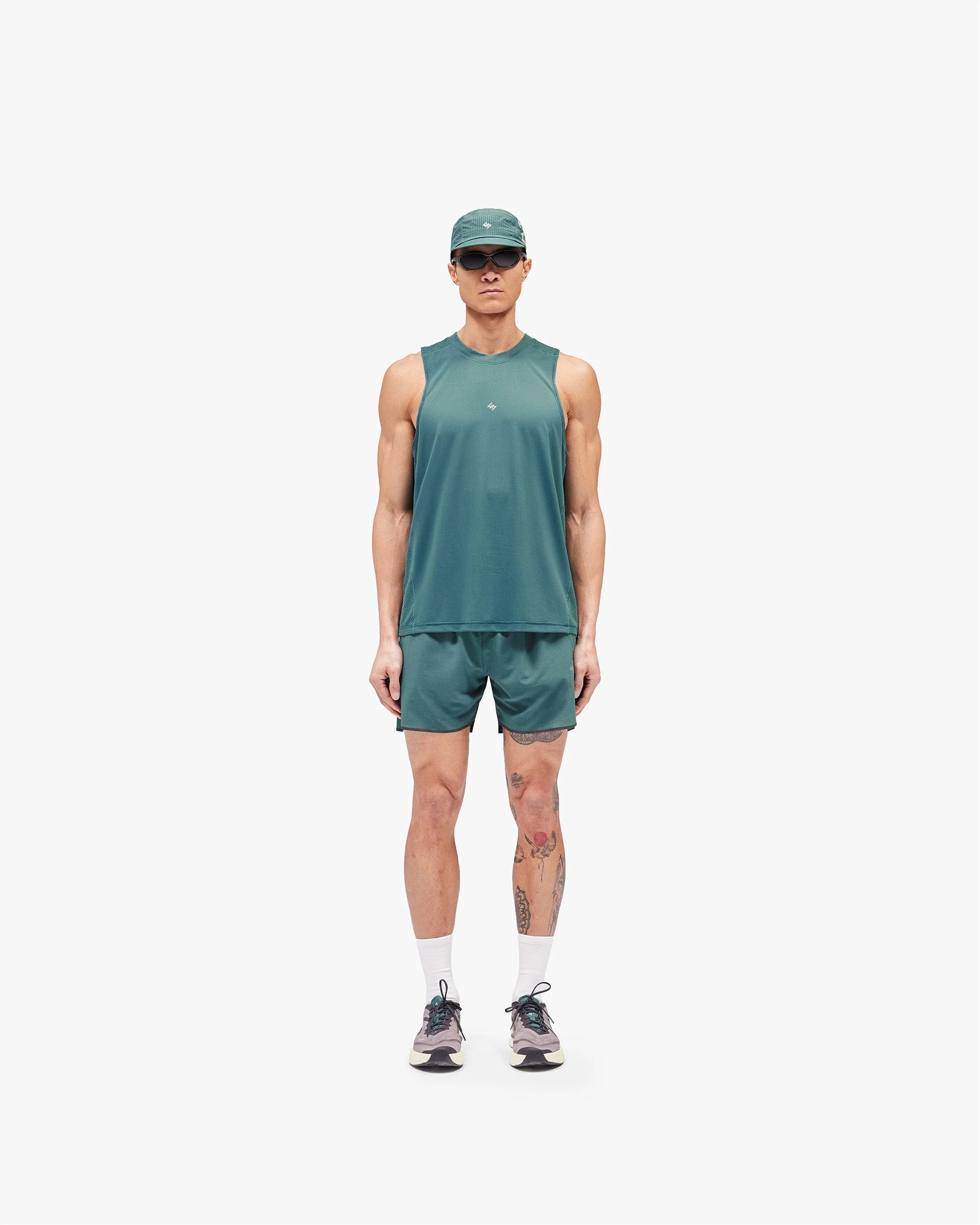 247 Numbers Vest - Teal - Image 6