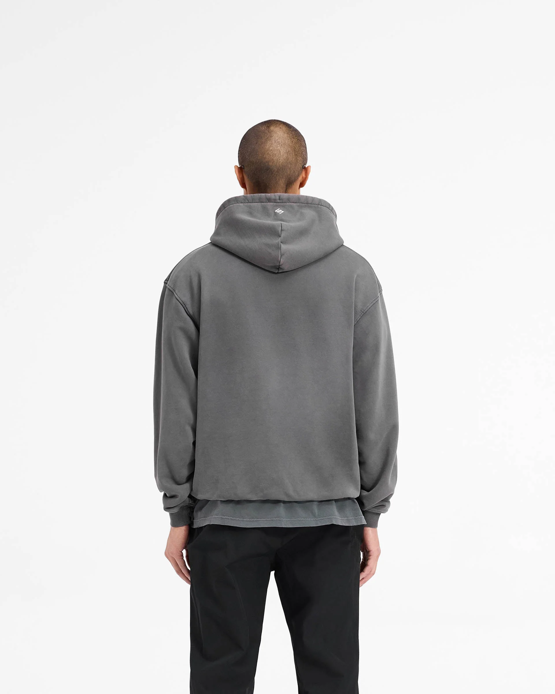 247 On A Mission Hoodie - Aged Black - Image 4