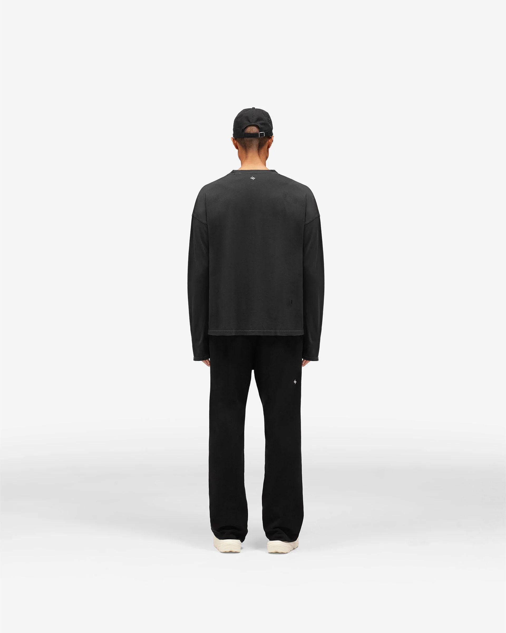 247 On A Mission Long Sleeve T-Shirt - Jet Black - Image 8