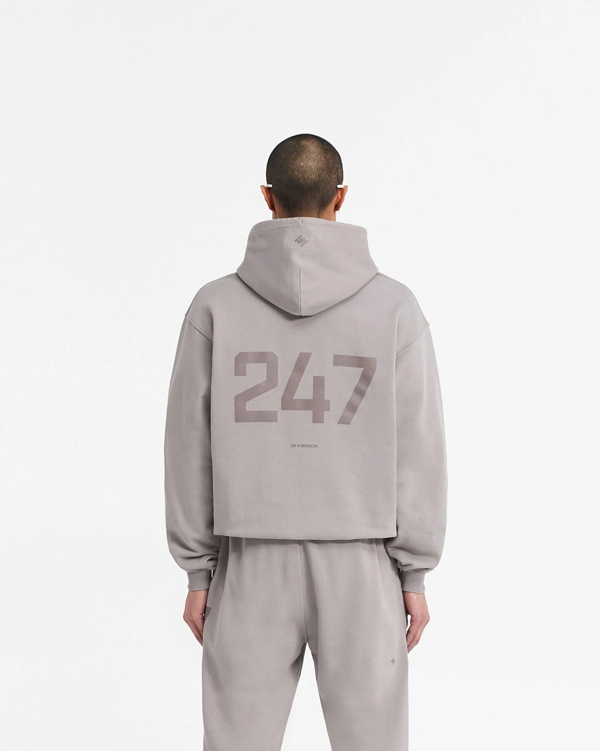 247 Oversized Hoodie - Cinder - Image 4