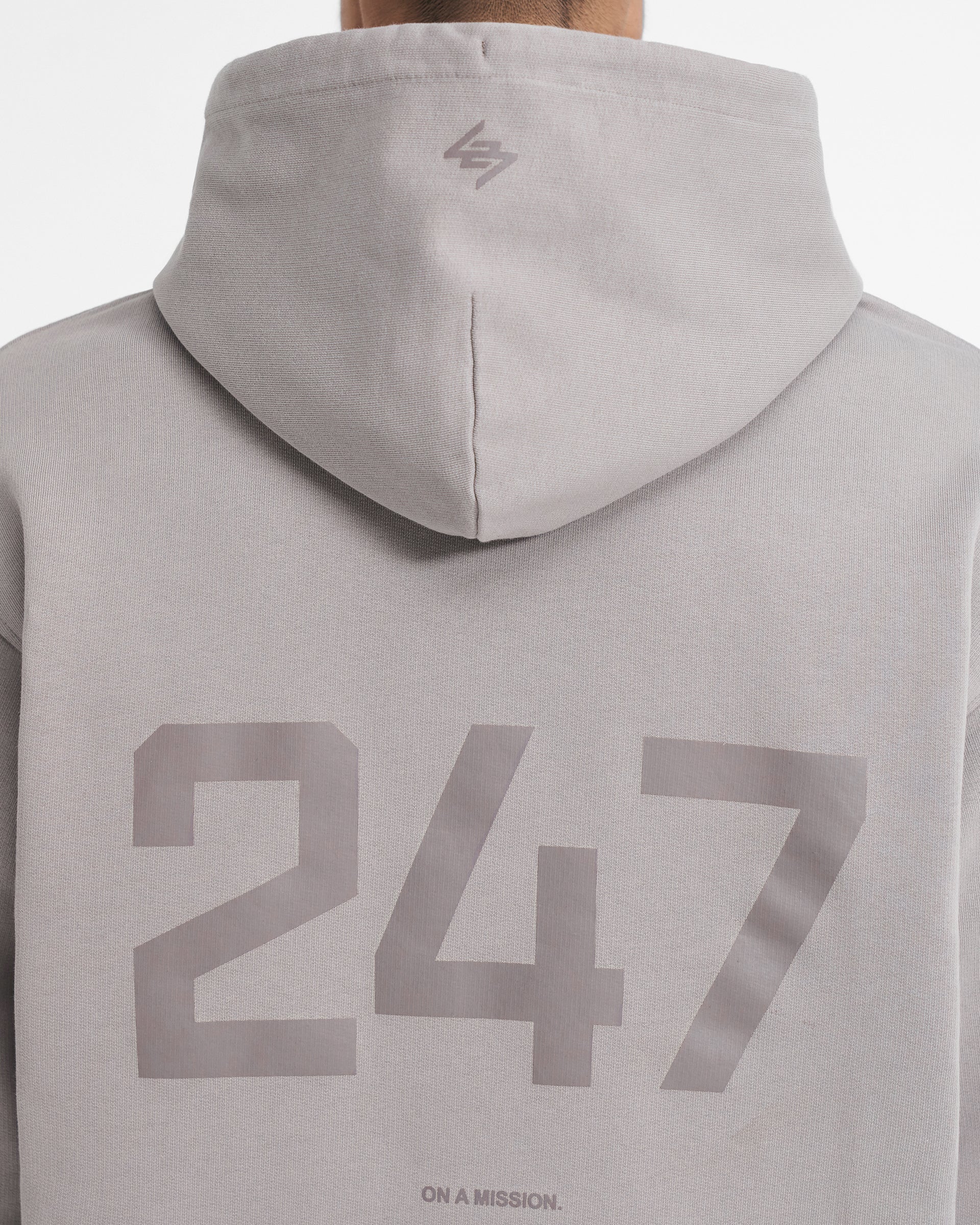 247 Oversized Hoodie - Cinder - Image 6