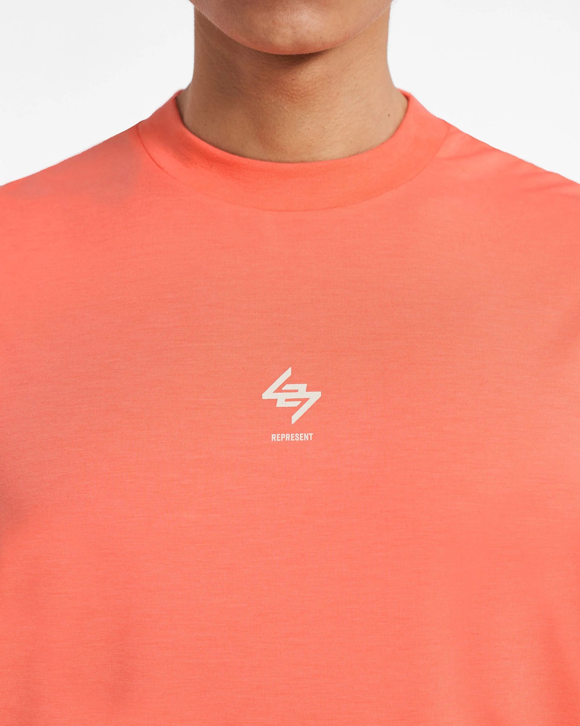247 Oversized T-Shirt - Coral - Image 5