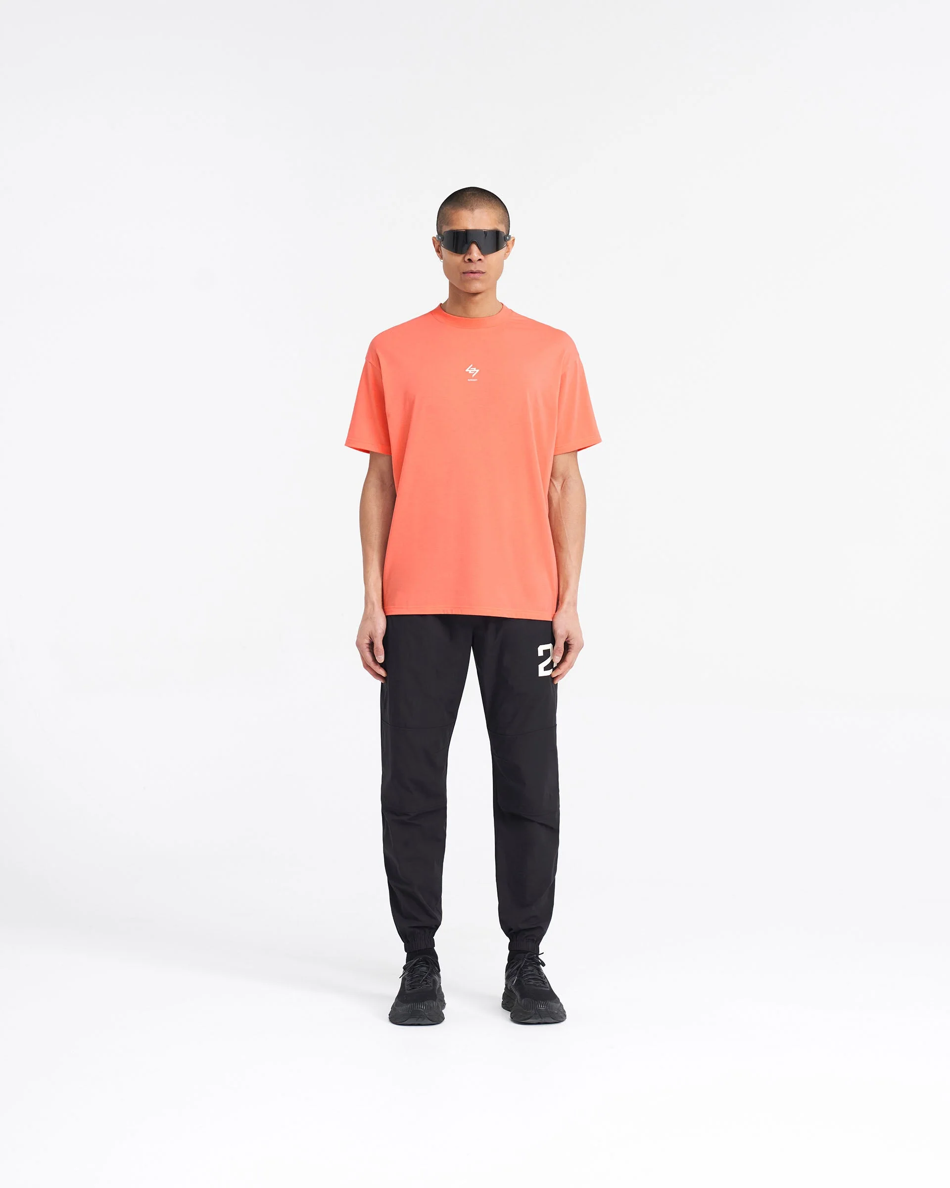 247 Oversized T-Shirt - Coral - Image 6