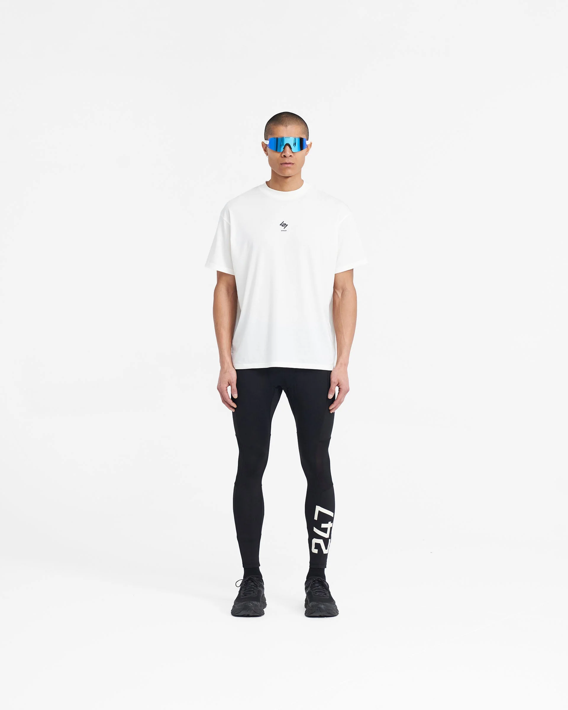 247 Oversized T-Shirt - Flat White - Image 7