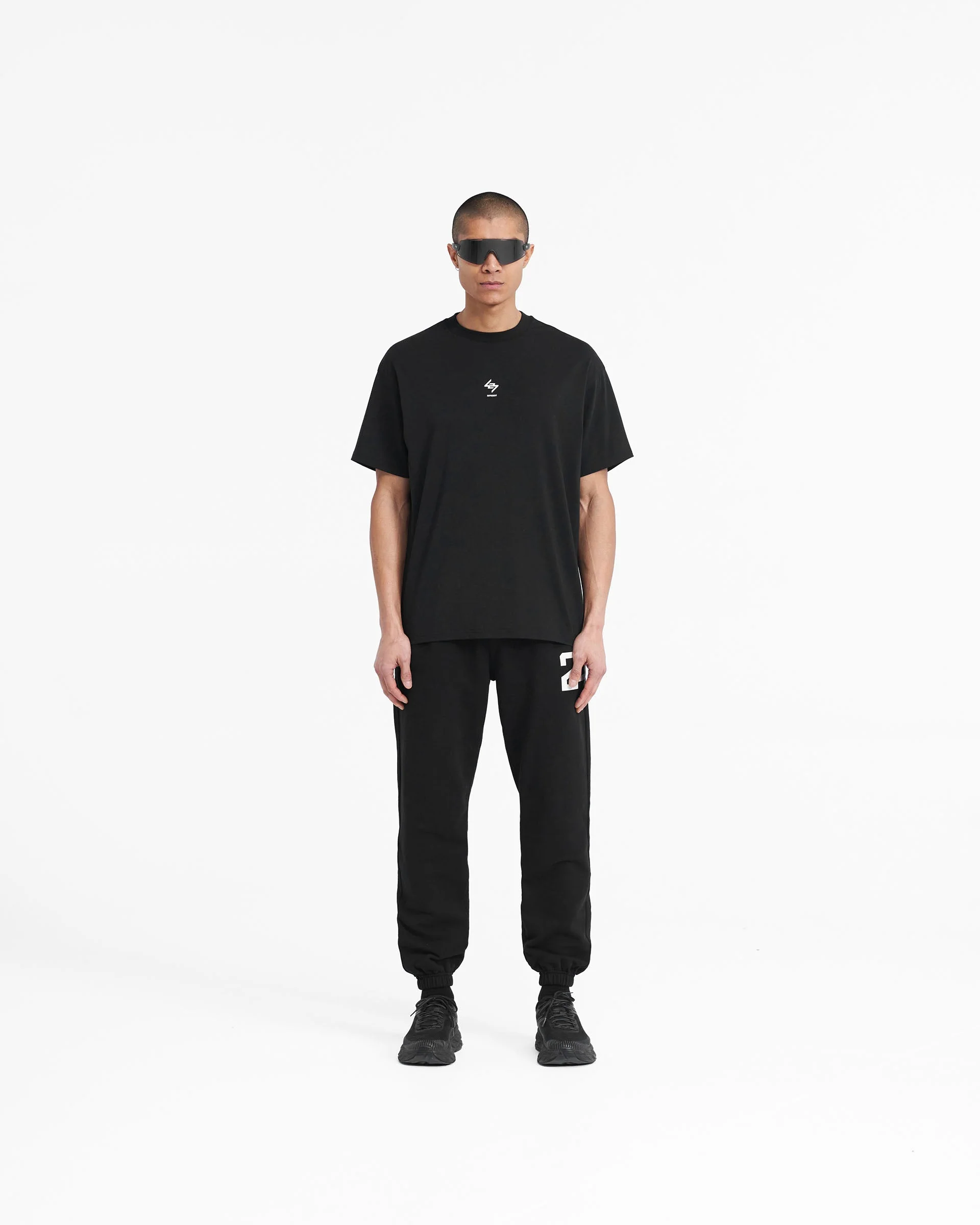 247 Oversized T-Shirt - Jet Black - Image 6