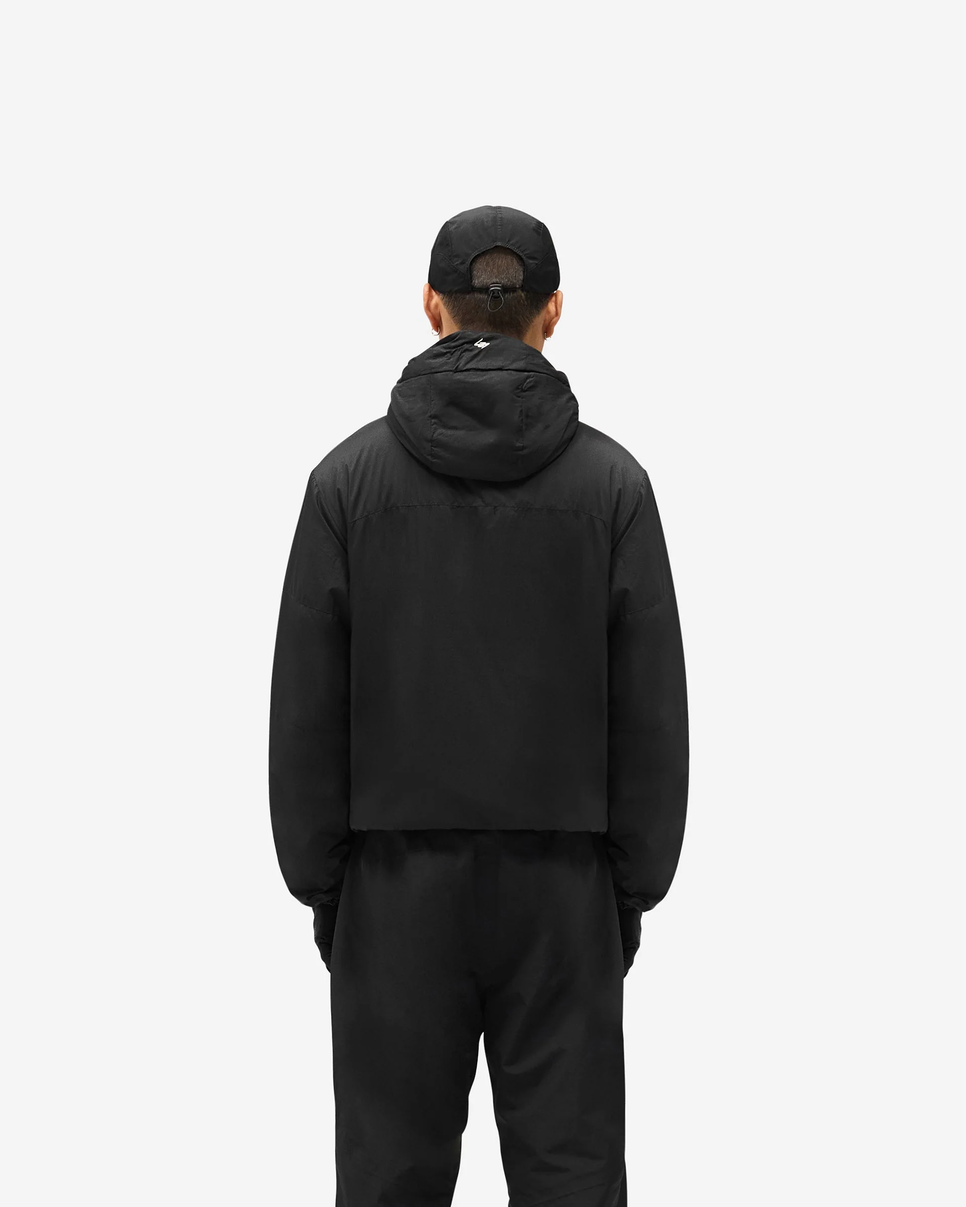 247 Panelled Insulated Jacket - Black - Image 5