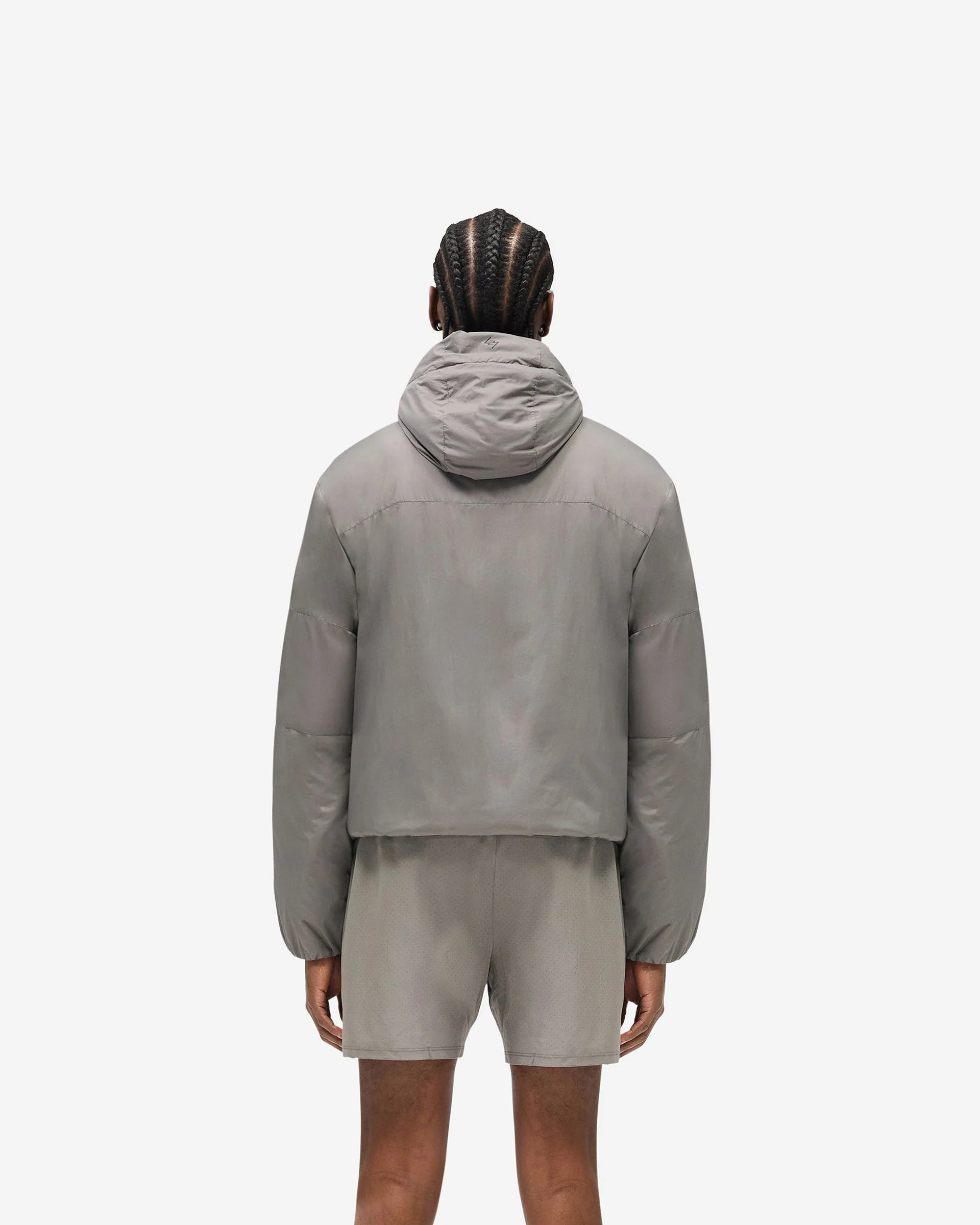 247 Panelled Insulated Jacket - Steel - Image 5