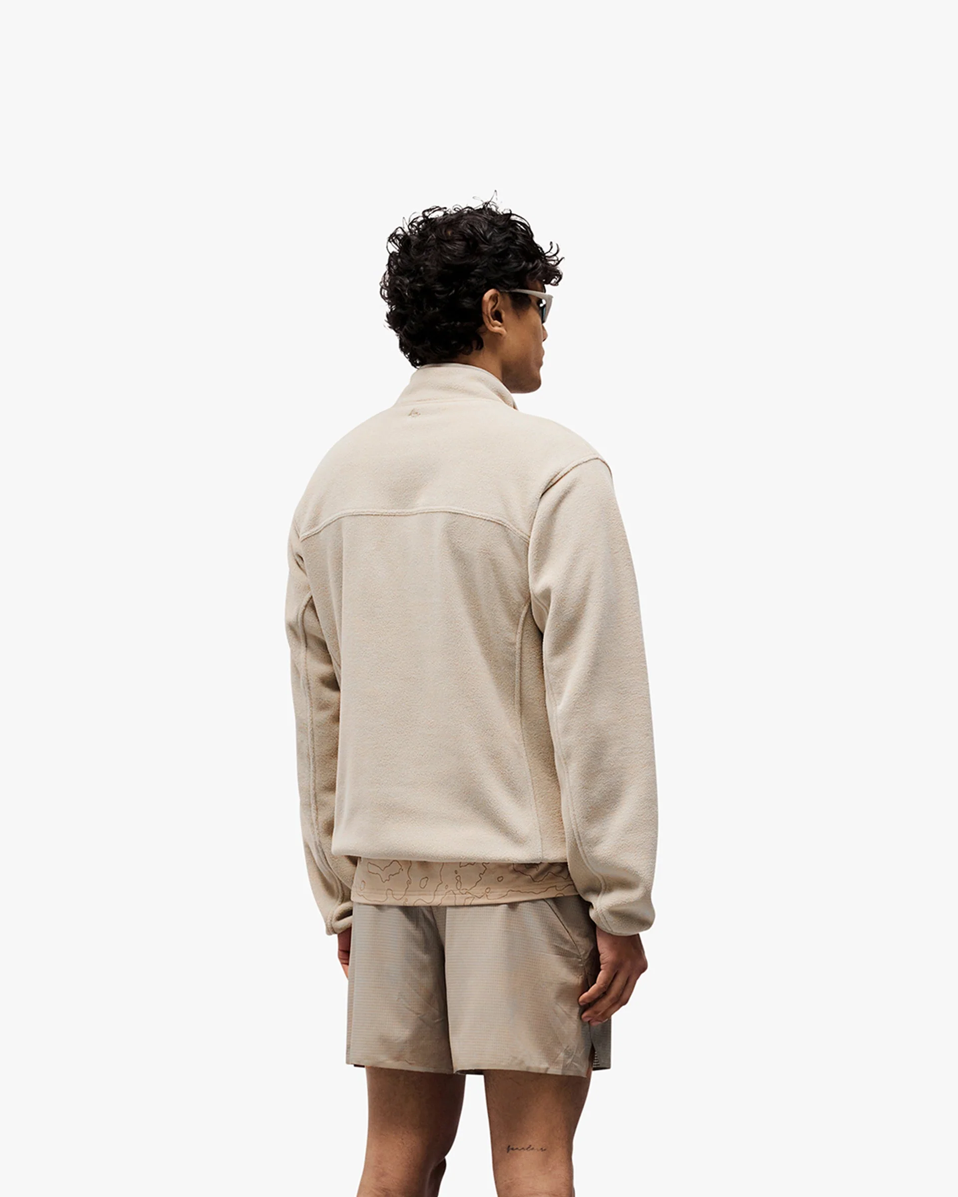 247 Polar Panelled Fleece - Pebble - Image 5