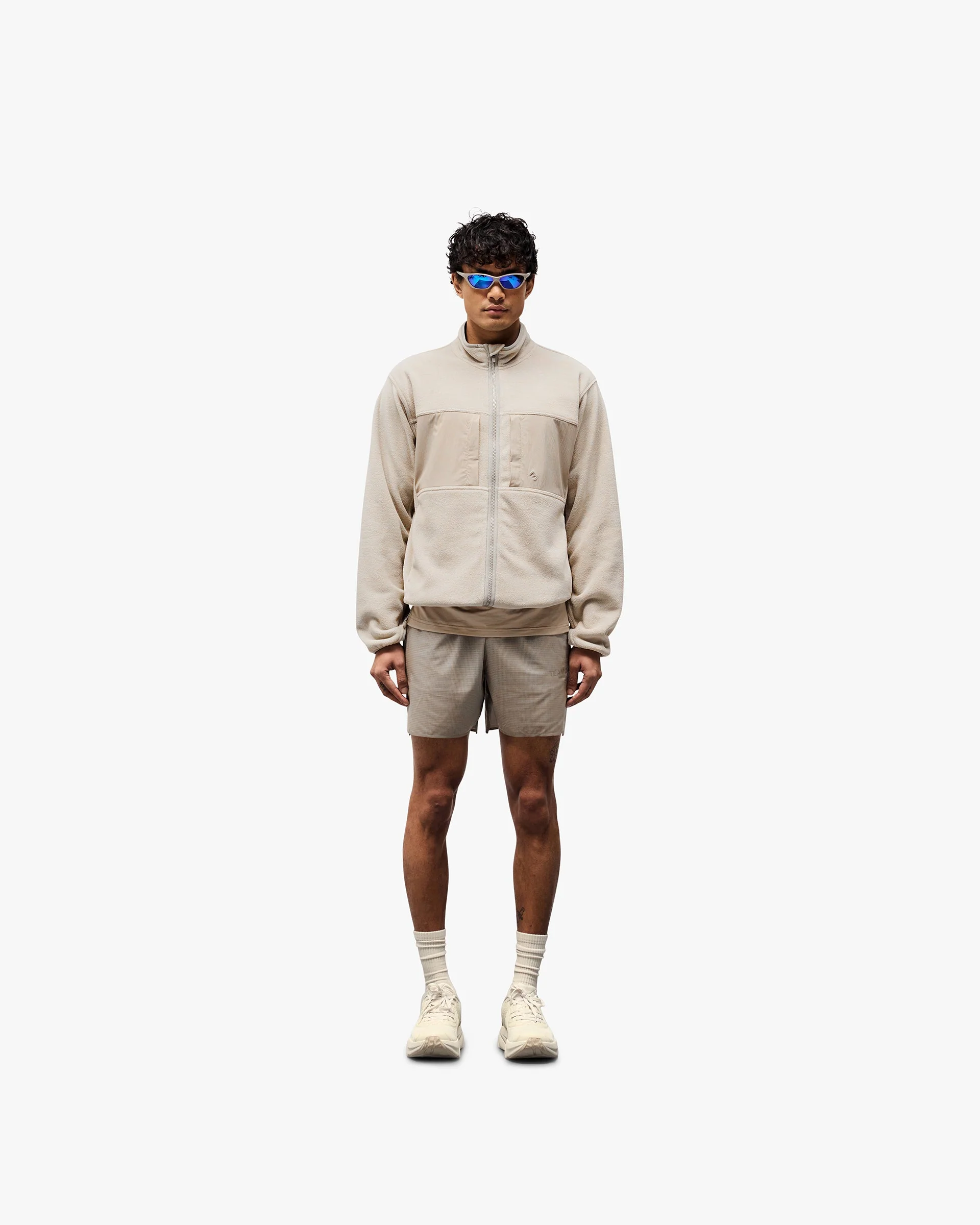 247 Polar Panelled Fleece - Pebble - Image 6