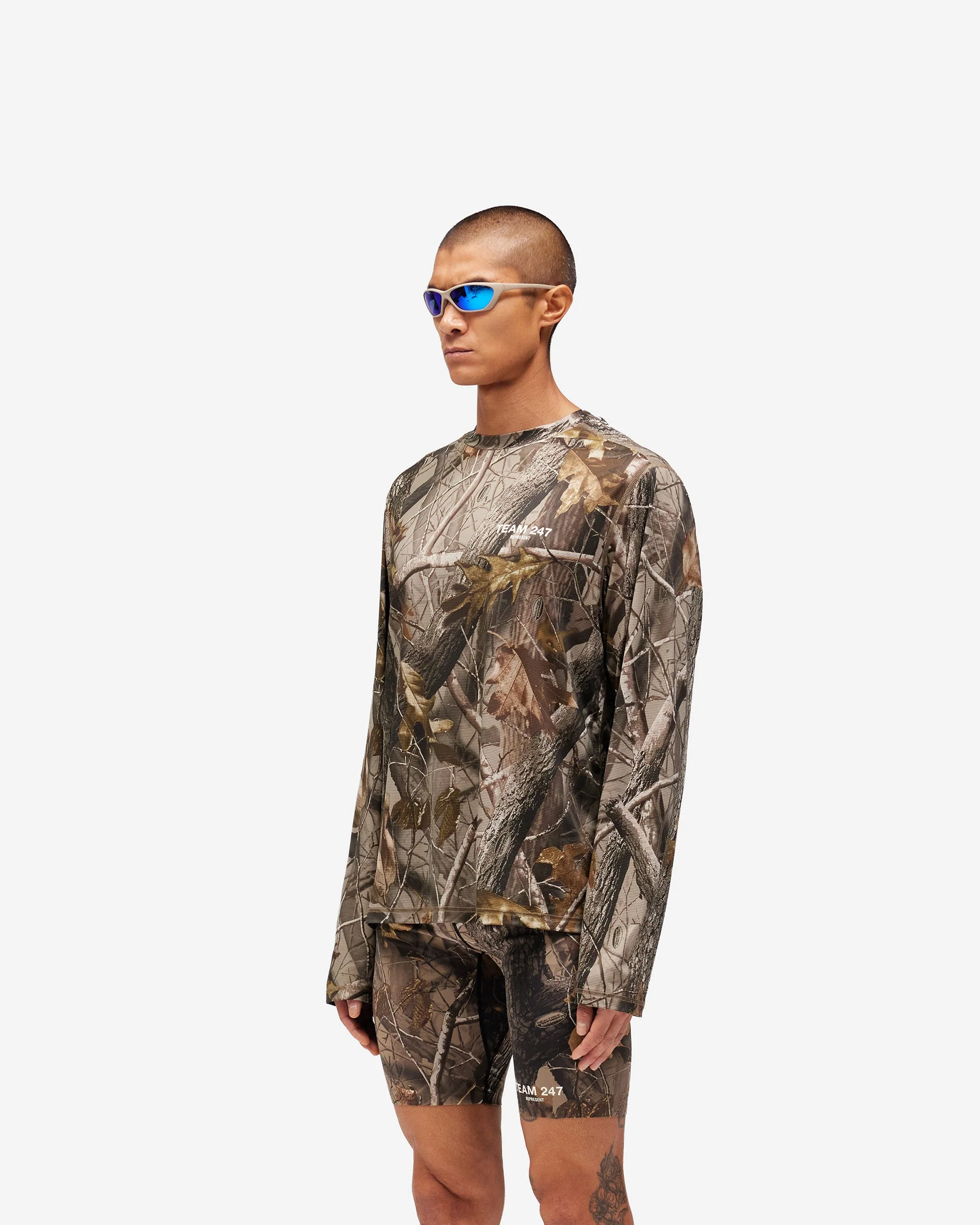 247 Realtree® Long Sleeve Mesh T-Shirt - Camo - Image 2