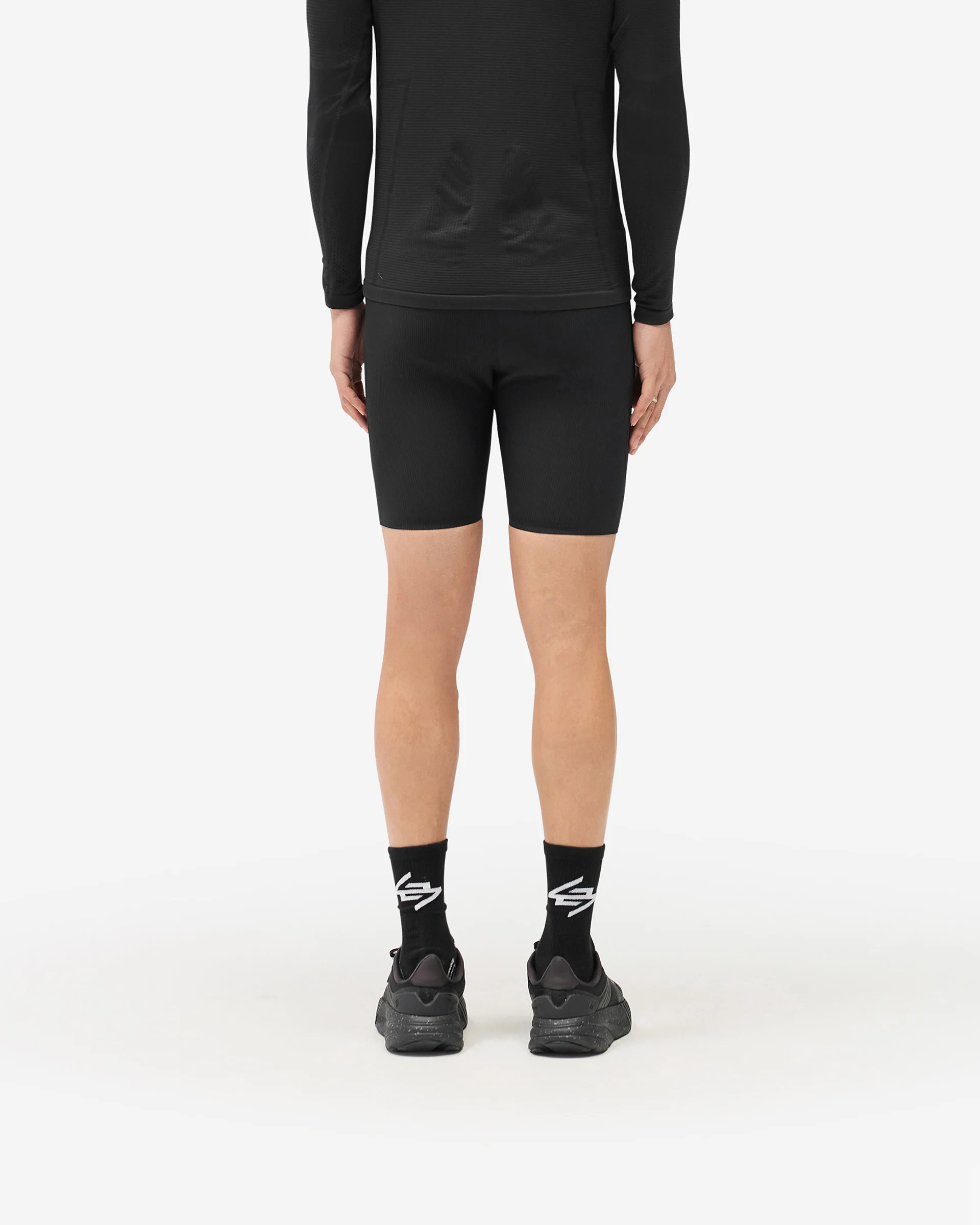 247 Ribbed Half Tight - Black - Image 4