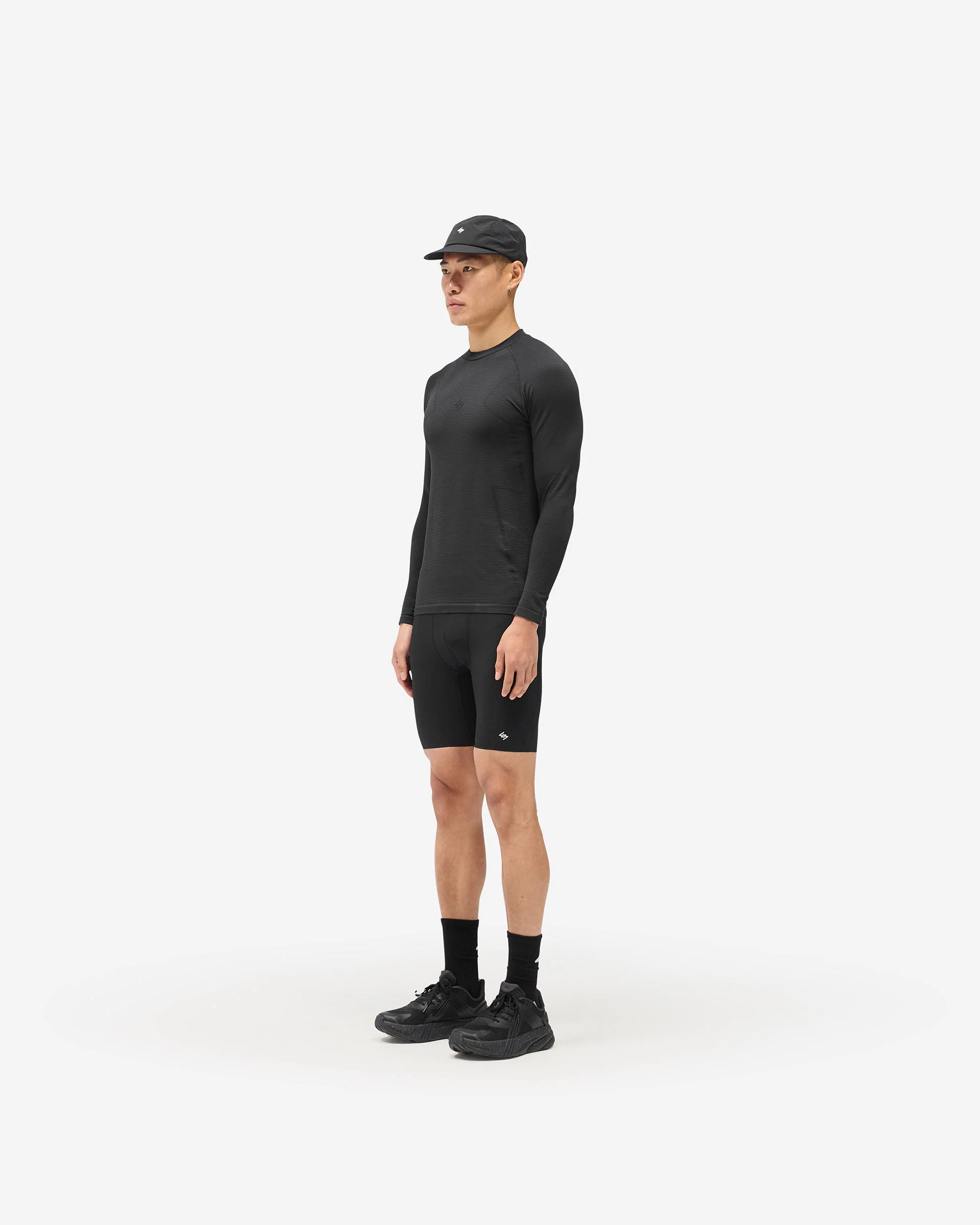 247 Ribbed Half Tight - Black - Image 6