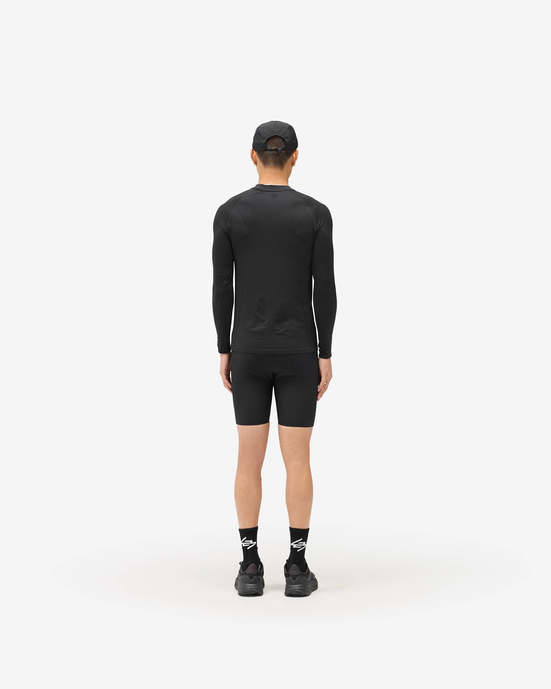 247 Ribbed Half Tight - Black - Image 7