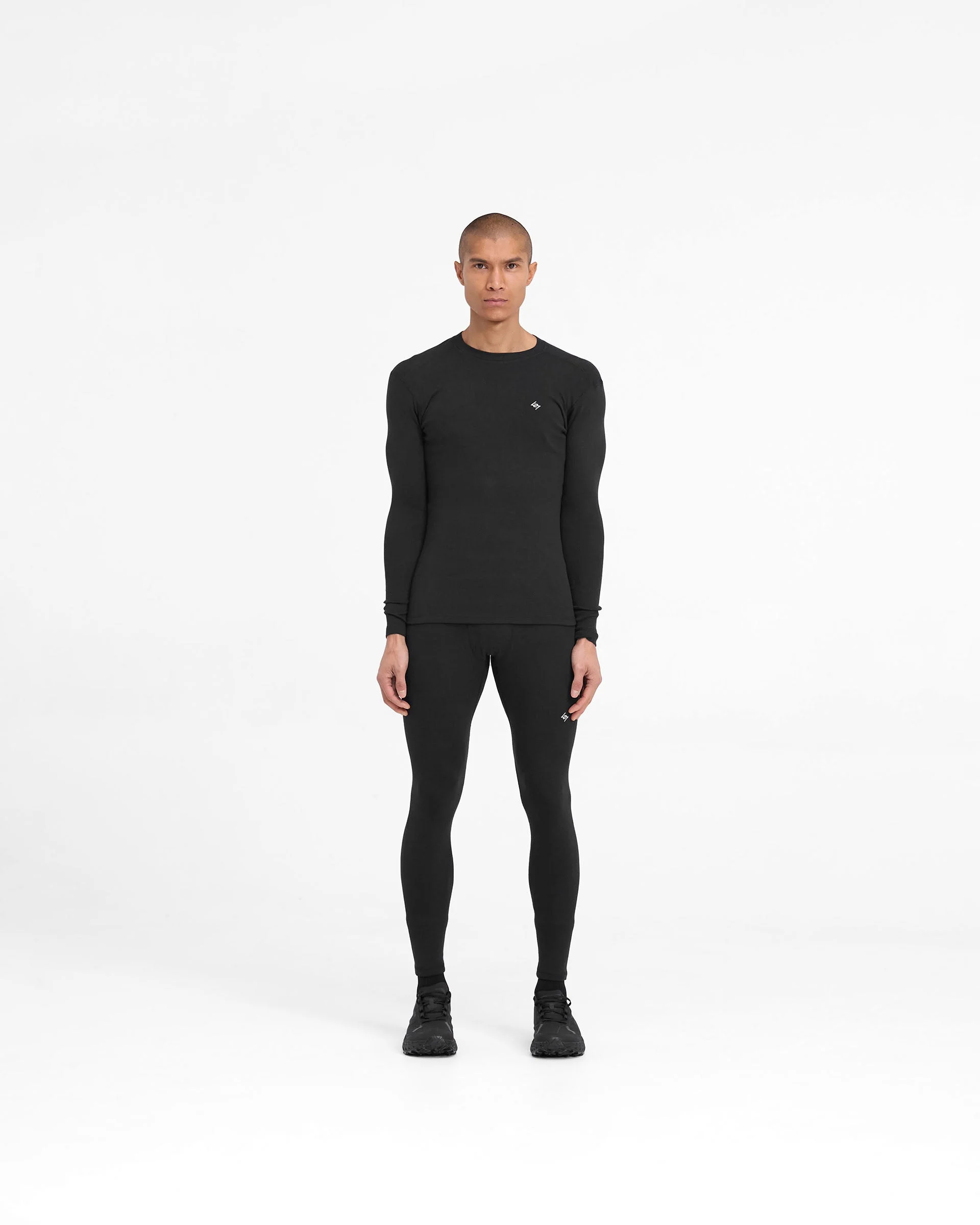247 Ribbed Legging - Black - Image 5