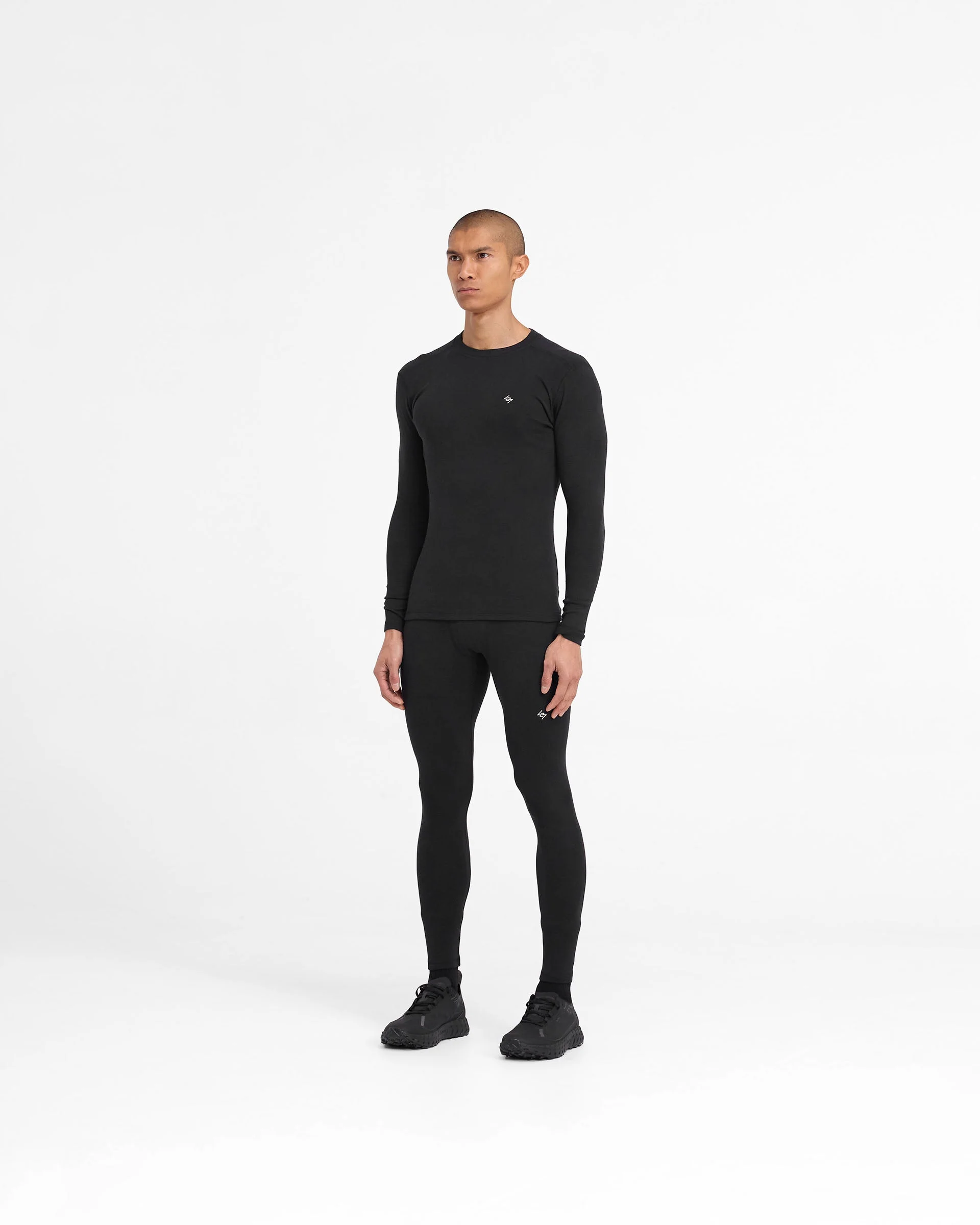 247 Ribbed Legging - Black - Image 6
