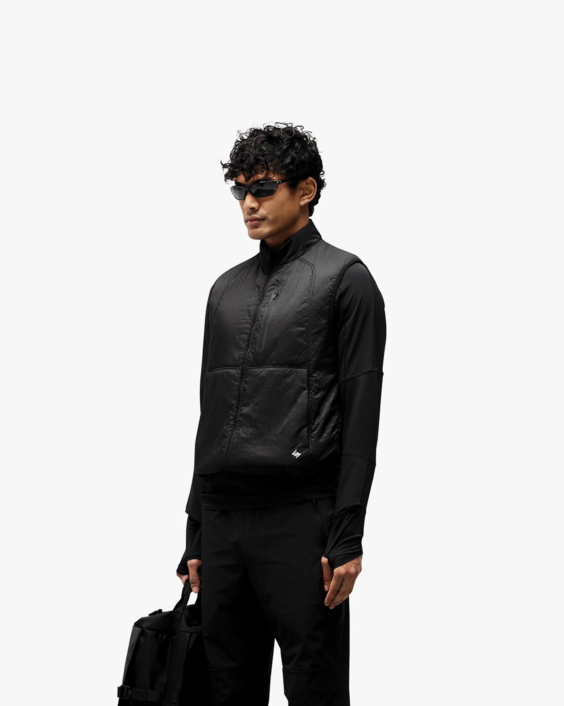 247 Run Gilet - Black - Image 4