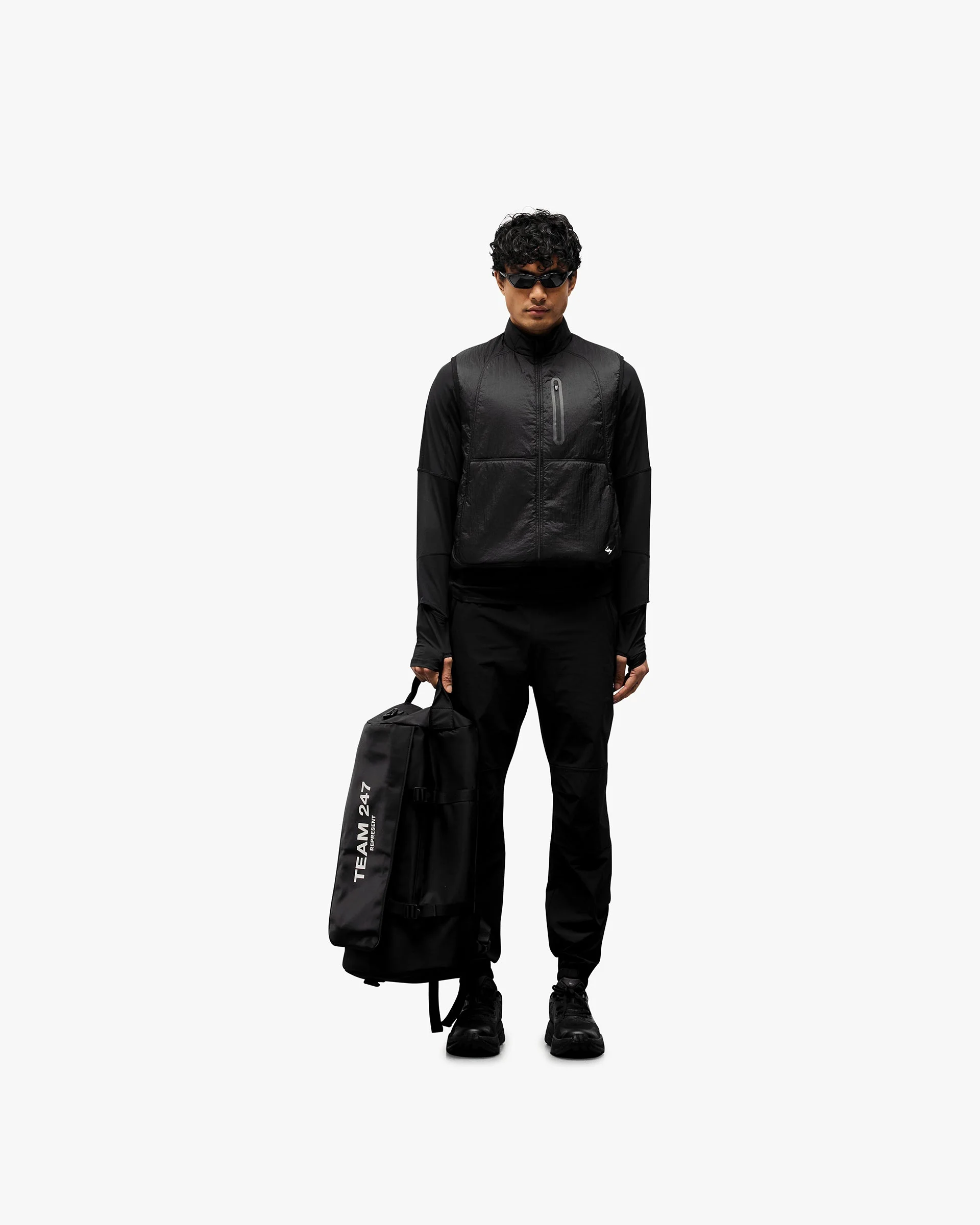 247 Run Gilet - Black - Image 6