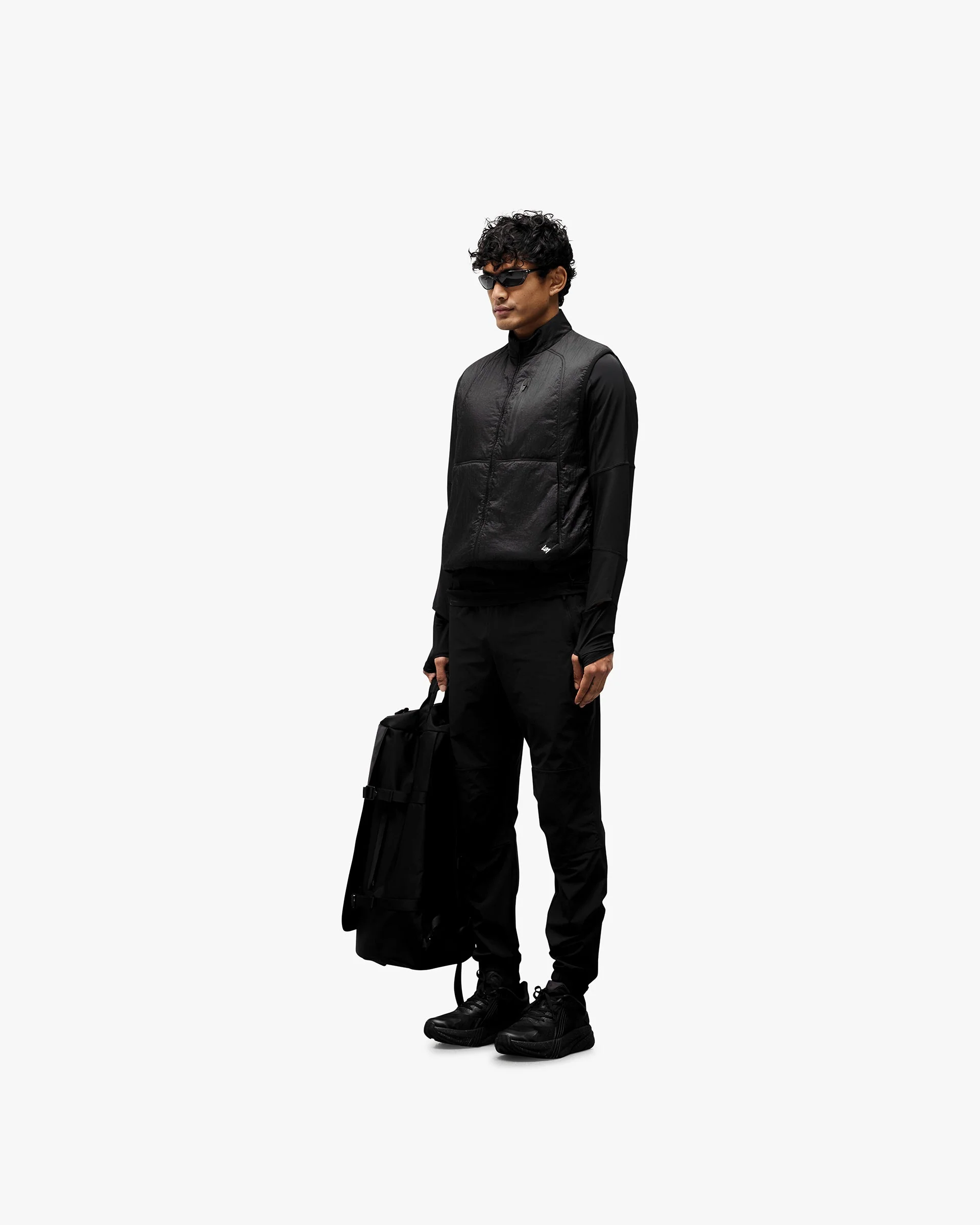 247 Run Gilet - Black - Image 7