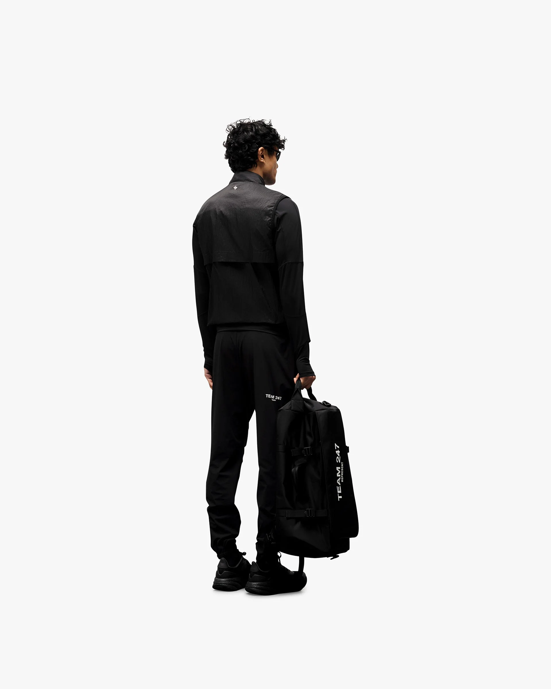 247 Run Gilet - Black - Image 8