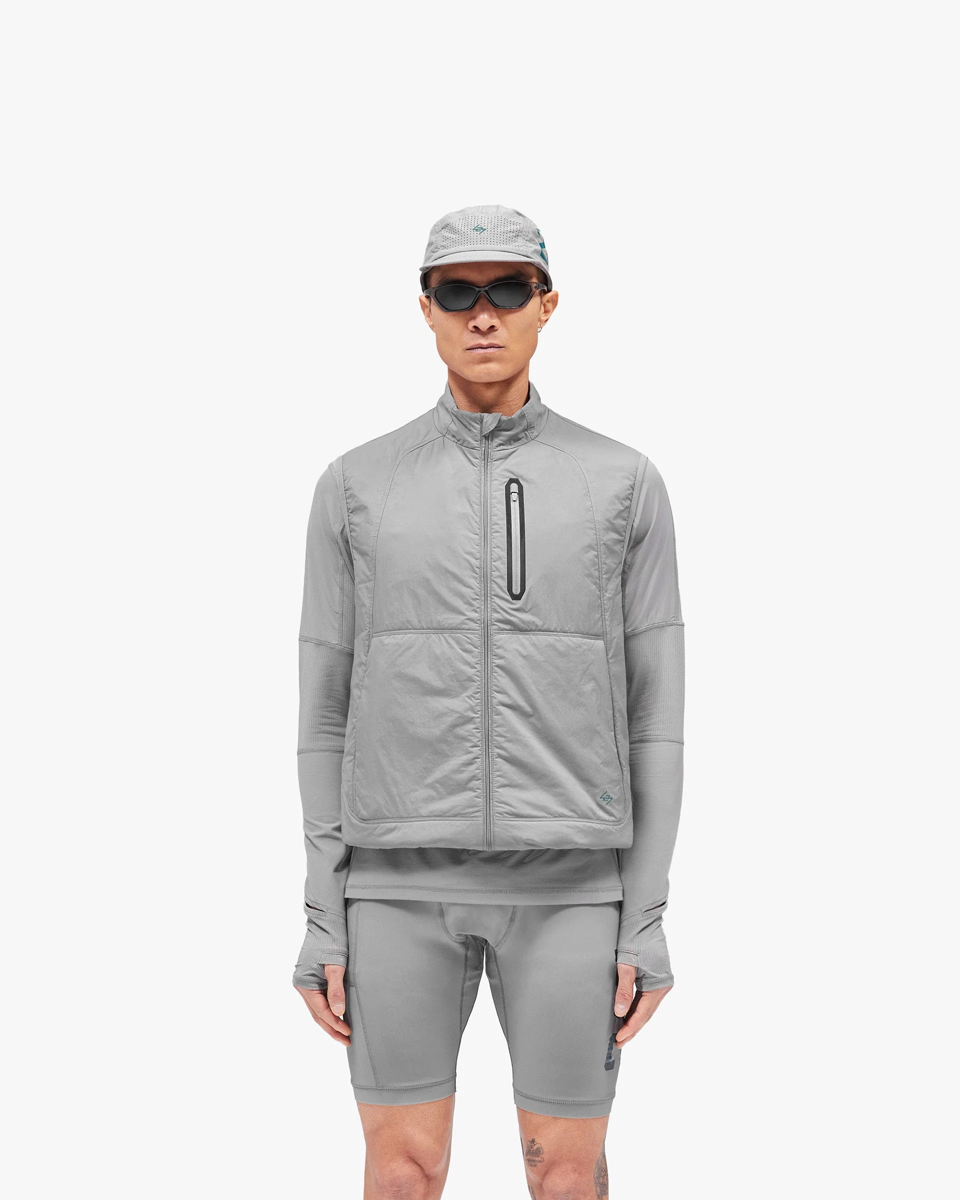 247 Run Gilet - Graphite Grey - Image 3