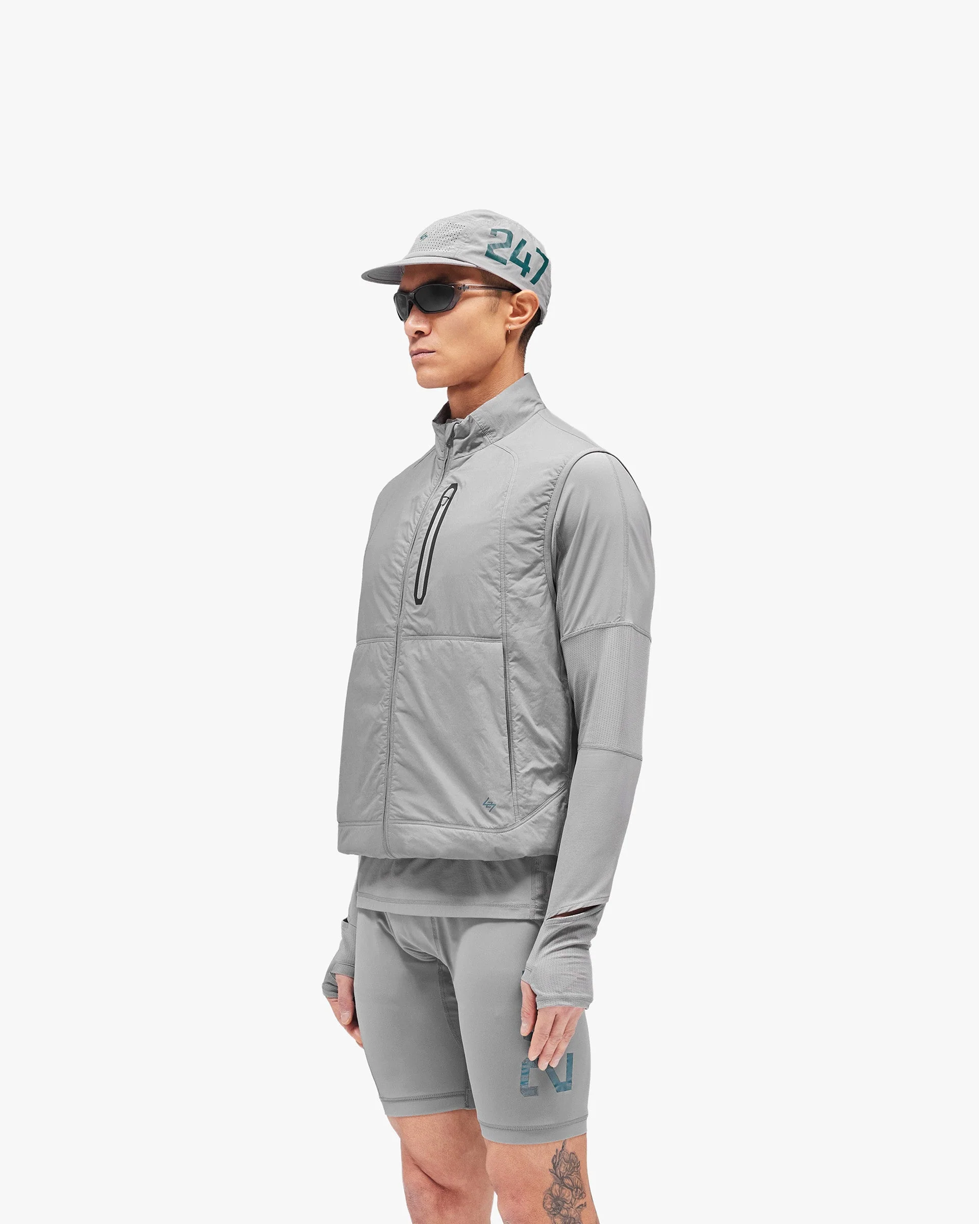 247 Run Gilet - Graphite Grey - Image 4