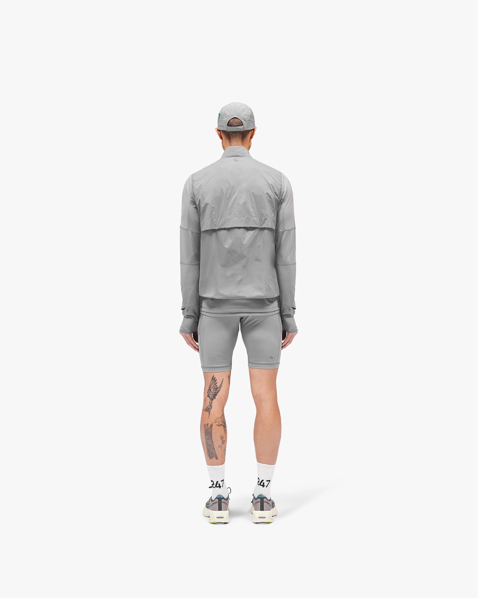 247 Run Gilet - Graphite Grey - Image 8