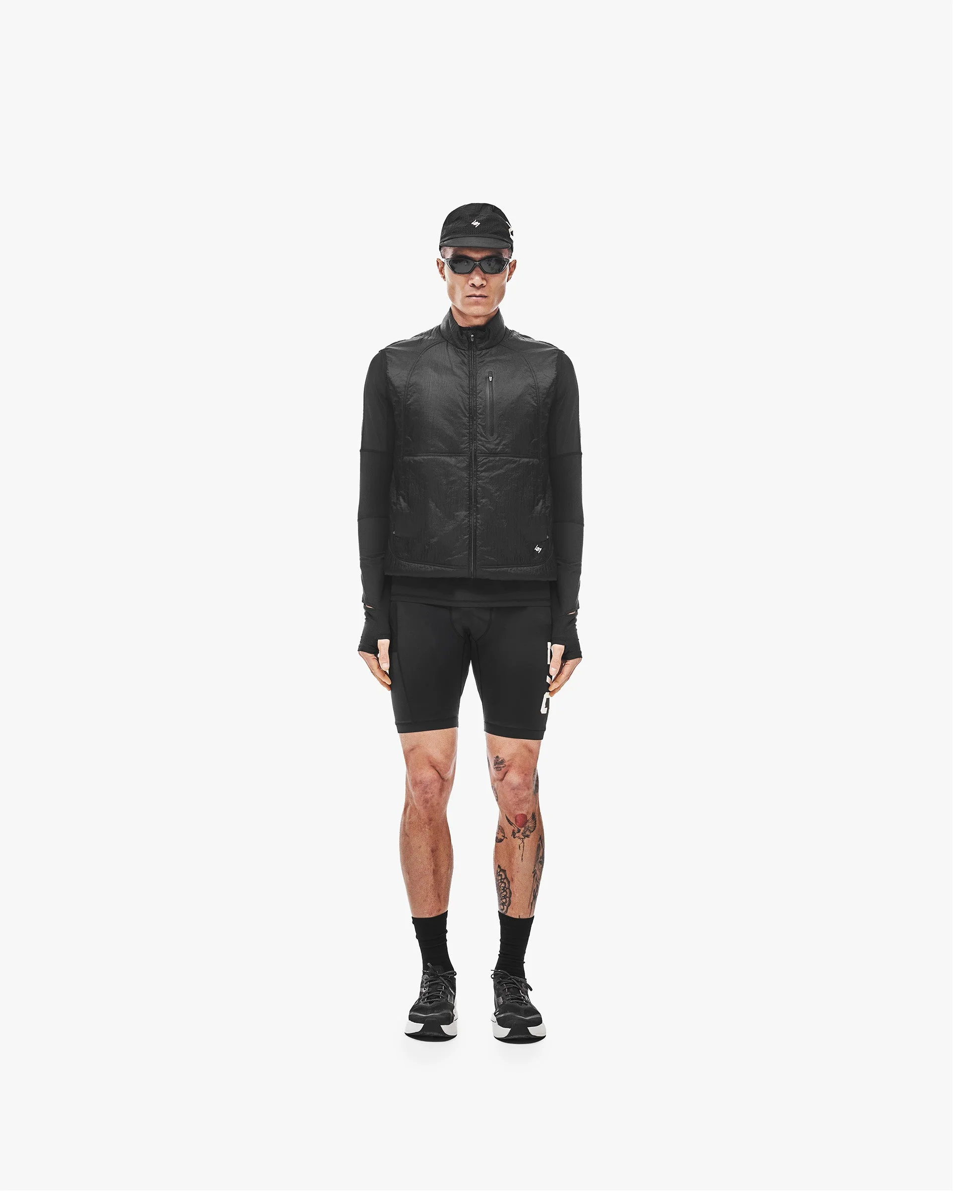 247 Run Gilet - Jet Black - Image 6